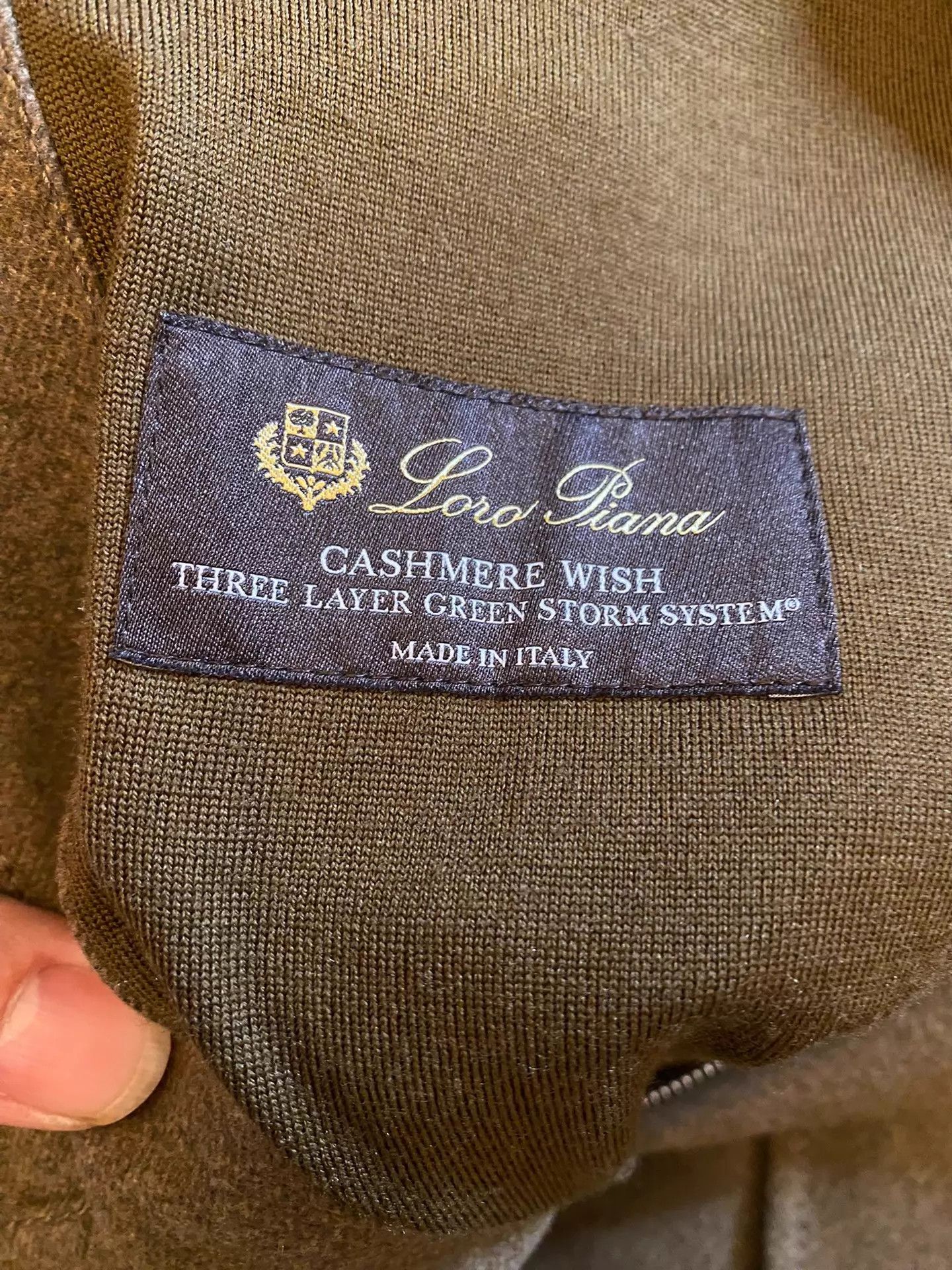 Loro Piana LORO PIANA 3-Layer Green Storm System Pilot Jacket Size US M / EU 48-50 / 2 - 6 Thumbnail