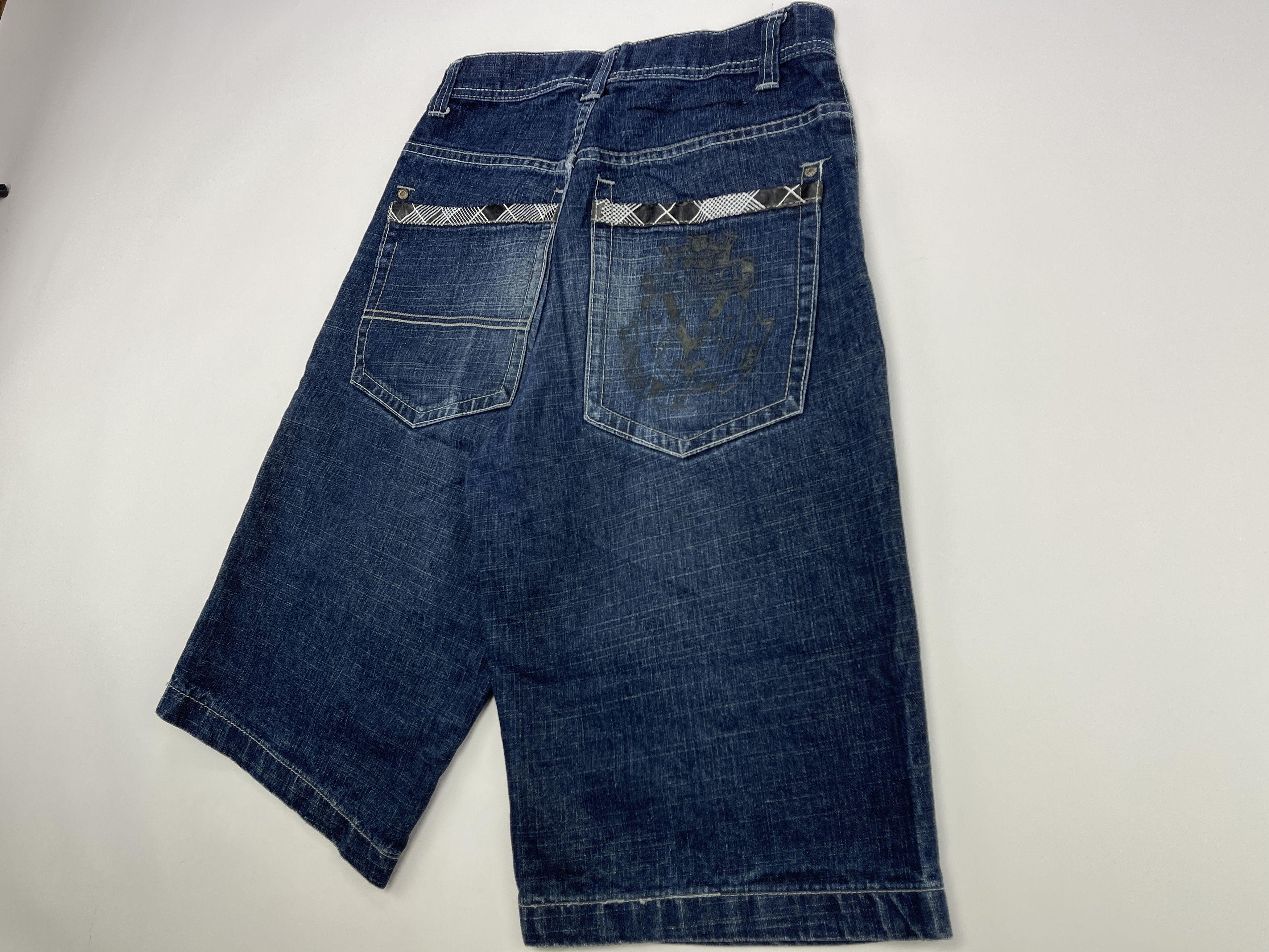 Southpole Southpole shorts, vintage hip hop baggy jeans, 90s size W 28 Size US 28 / EU 44 - 4 Thumbnail