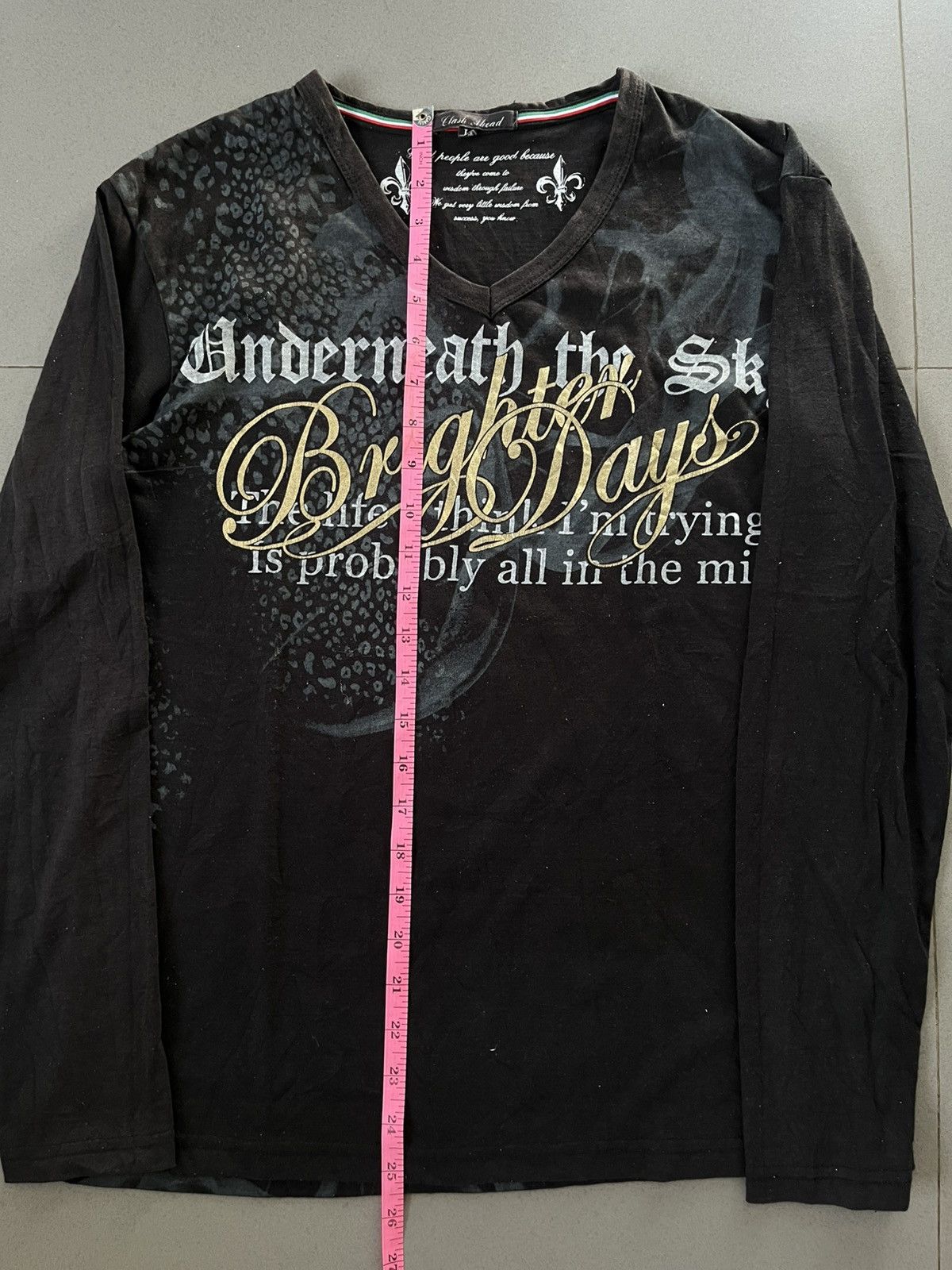 14th Addiction JAPANESE CLASH AHEAD POEM GOTHIC SEDITIONARIES PUNK STYLE Size US L / EU 52-54 / 3 - 9 Thumbnail