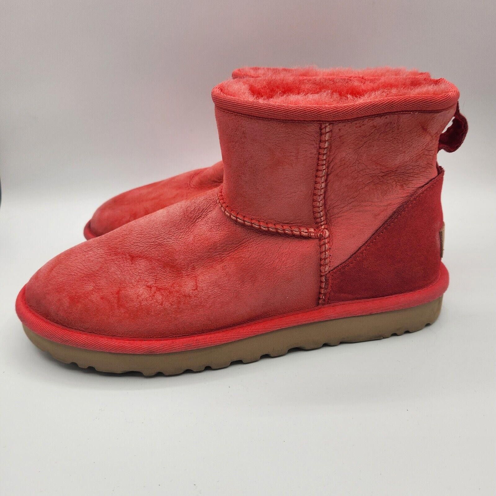 Ugg UGG CLASSIC MINI ll WOMEN'S SIZE 9 Hibiscus Pink Size US 9 / IT 39 - 4 Thumbnail