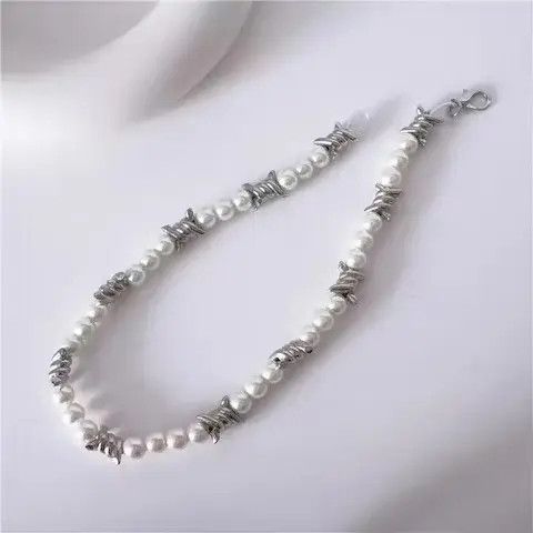 Jewelry Elegant White Imitation Pearl Necklace Size ONE SIZE - 4 Thumbnail