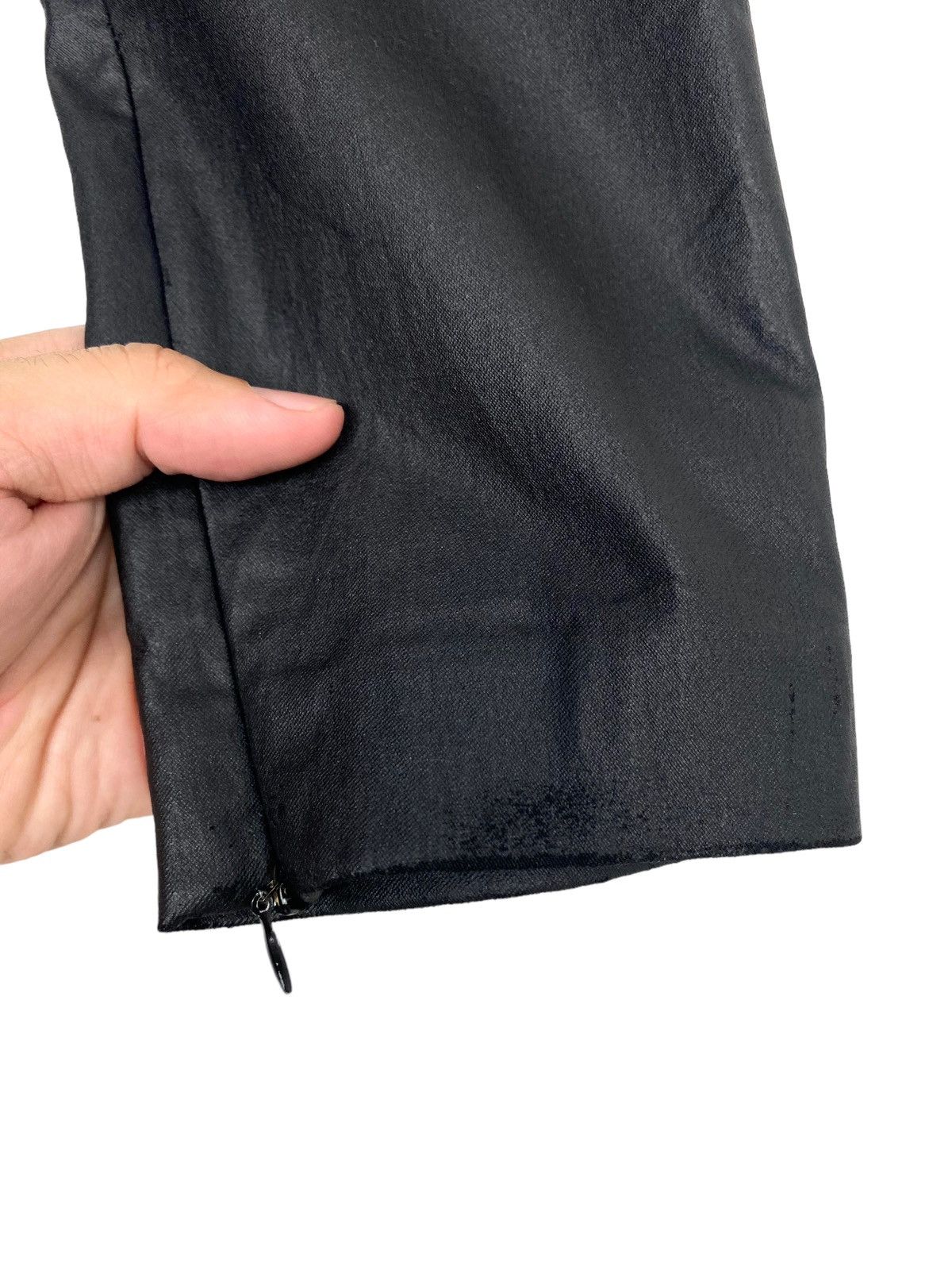 Zara Rare‼️ Zara Elastic Waxed Pants Size 26" / US 2 / IT 38 - 8 Thumbnail