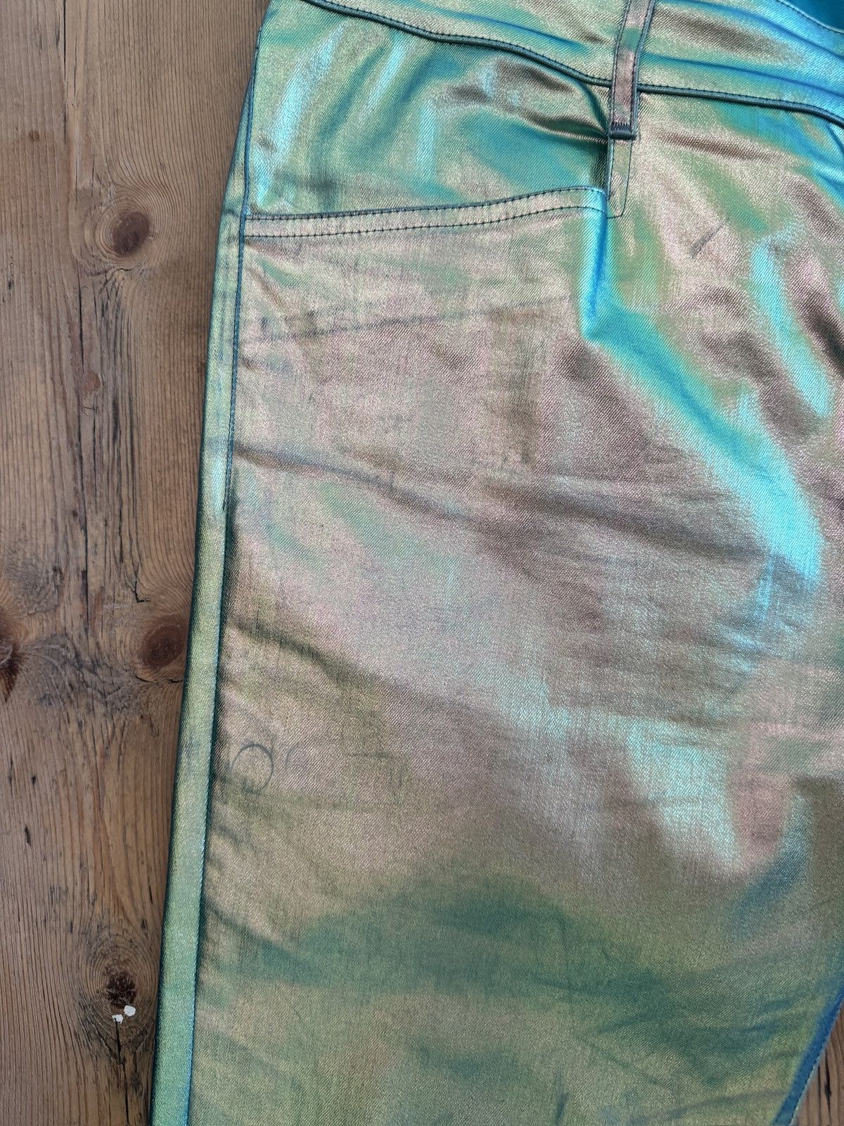 Rick Owens Edfu iridescent Tyrone jeans Size US 34 / EU 50 - 3 Thumbnail