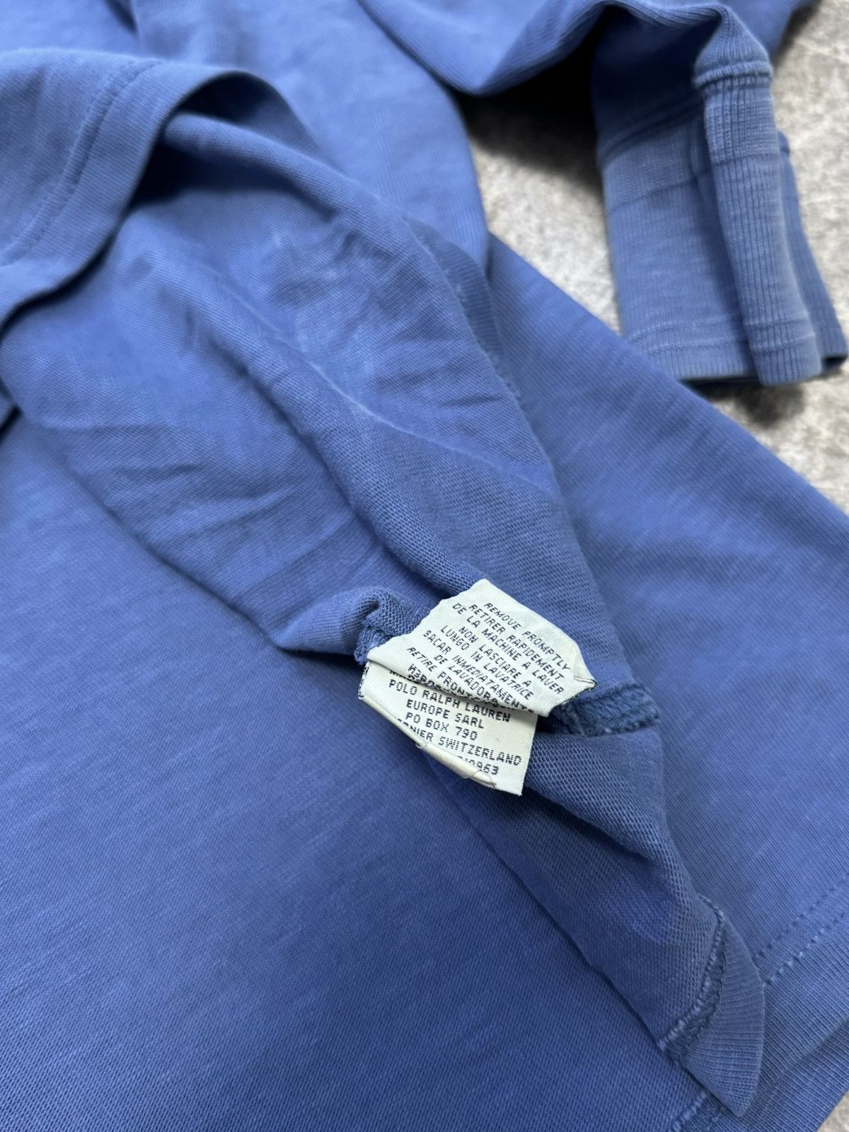 Polo Ralph Lauren Vintage 90s Polo Ralph Lauren 1945-46 Rugby Sweatshirt y2k Size US XXL / EU 58 / 5 - 11 Thumbnail