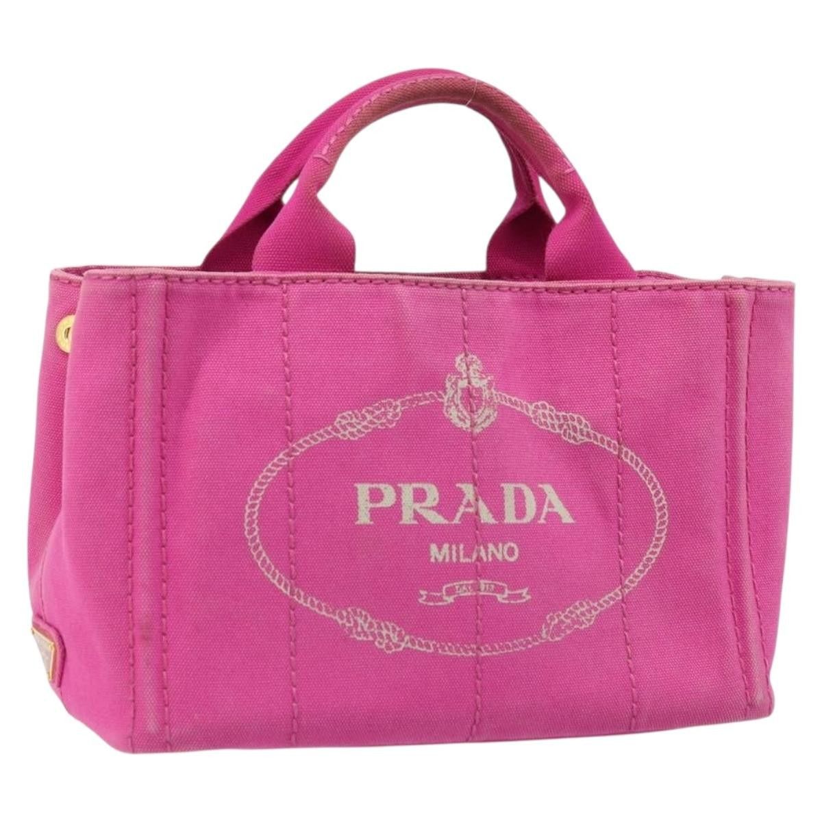 Prada Prada Canapa Tote Canvas Size ONE SIZE - 1 Thumbnail