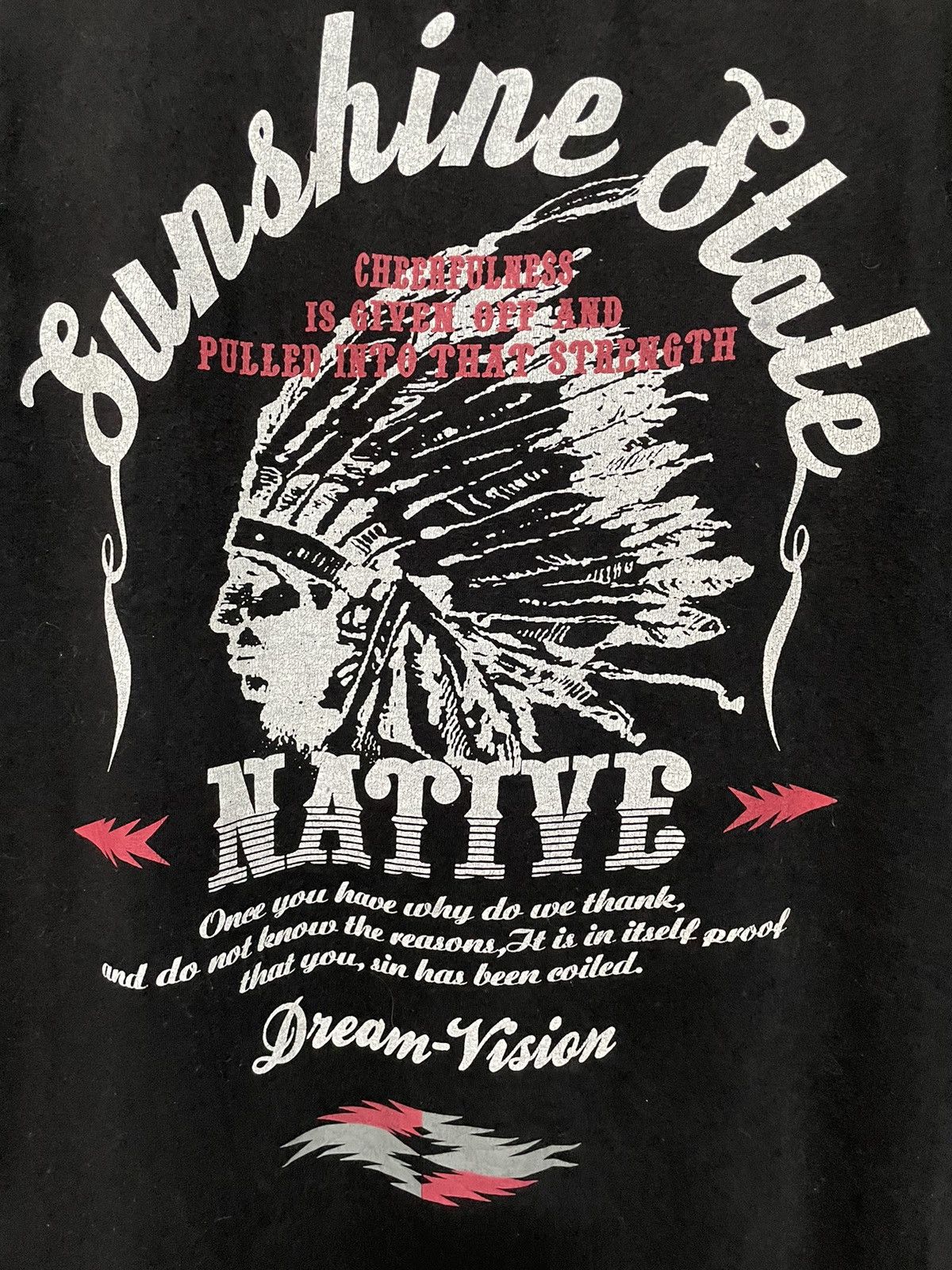 Native × Vintage Vintage Native Dreams-Vision Tee Size US M / EU 48-50 / 2 - 2 Thumbnail