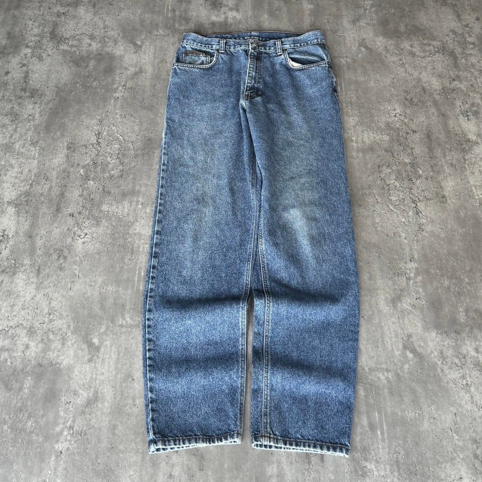 Calvin Klein × Vintage Vintage Y2K Calvin Klein Made In USA Essential Denim Jeans Size US 32 / EU 48 - 1 Thumbnail