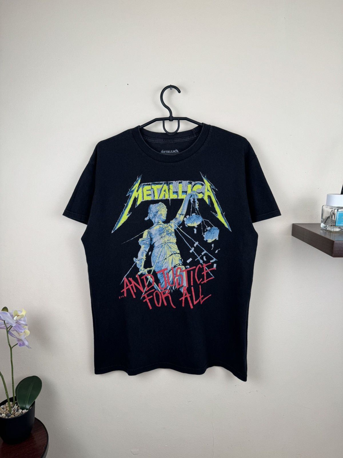 Other Metallica T shirt And Justice For All Rock Band Sz M Black Size US M / EU 48-50 / 2 - 1 Thumbnail