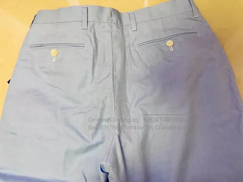 Comme des Garcons Comme Des Garcons size XS Blue Cotton Pants Size US 27 - 7 Thumbnail