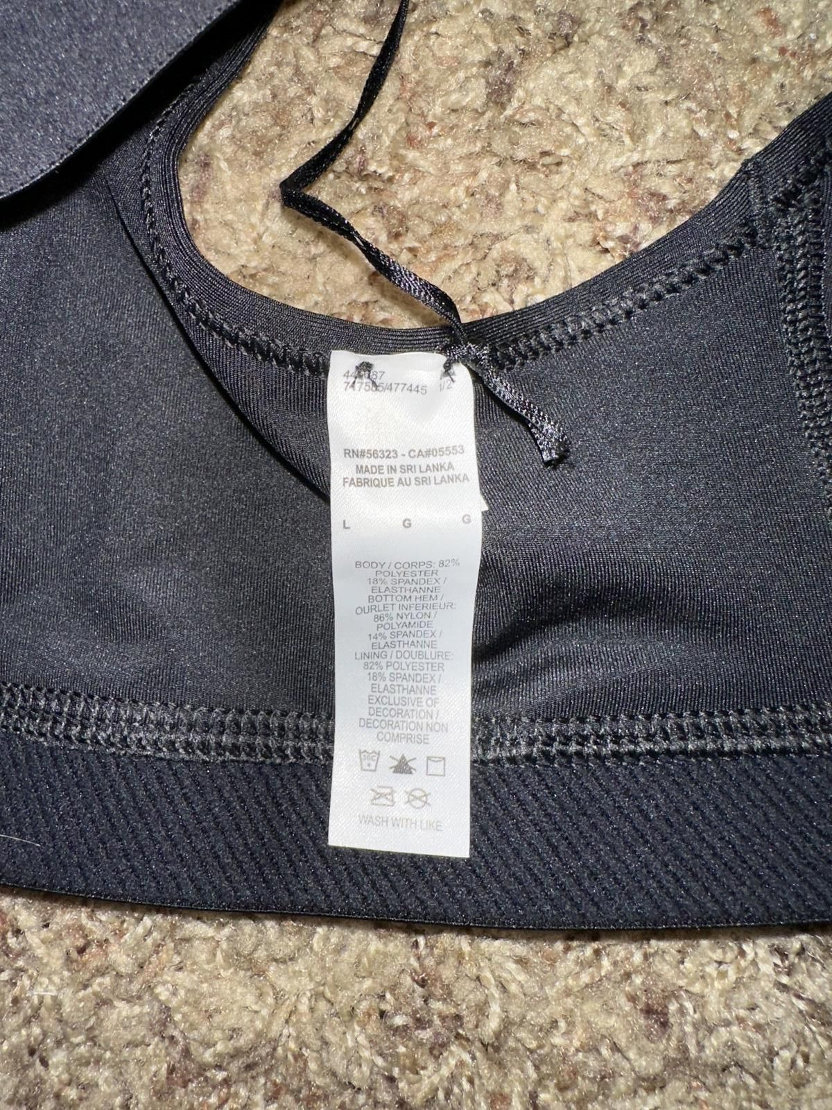 Nike Nike Women's Pro Swoosh Medium-Support Non-Padded Sports Bra Size ONE SIZE - 5 Thumbnail
