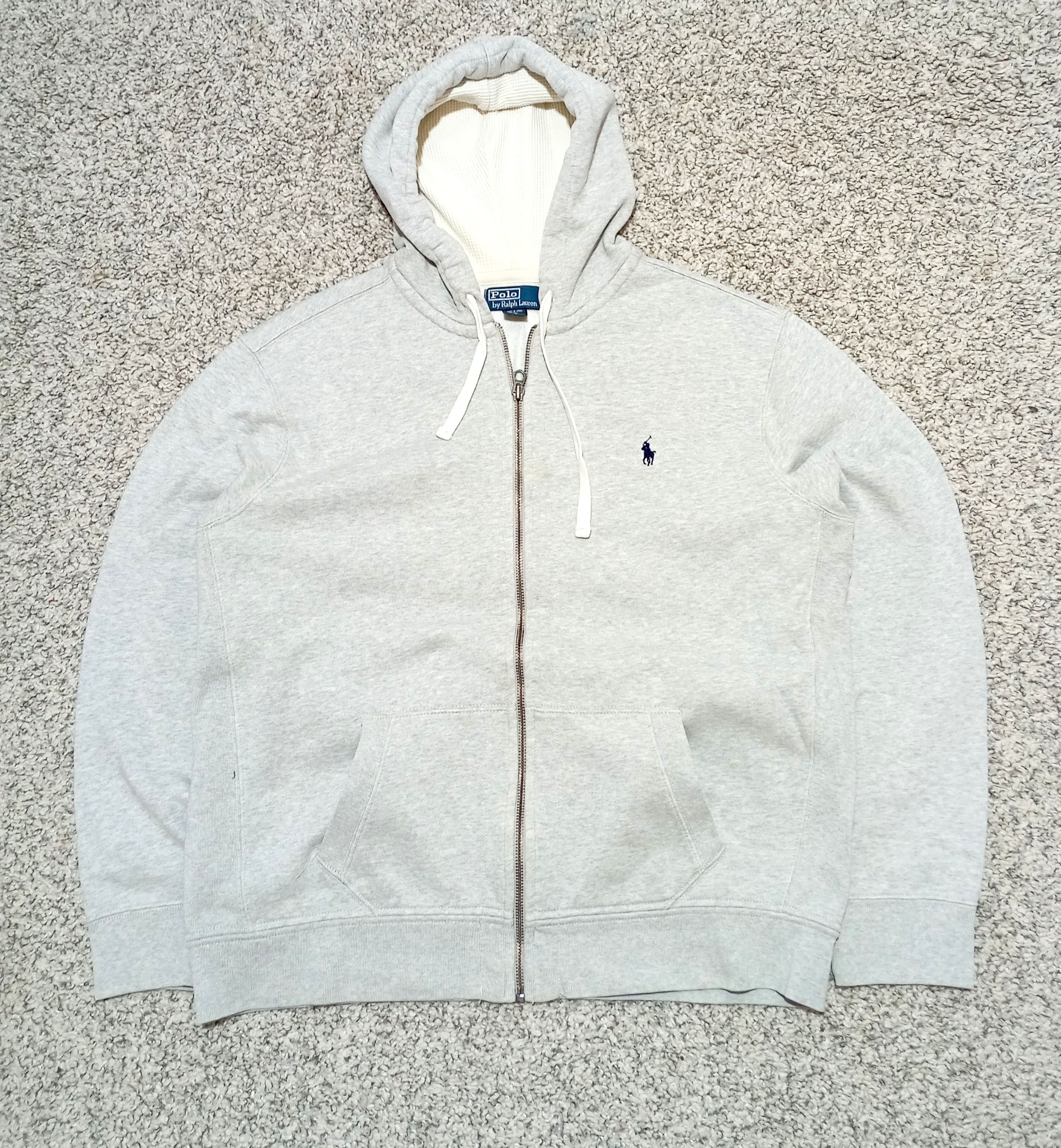 Polo Ralph Lauren Polo Ralph Lauren Zip Hoodie Vintage RL Pullover 90s Size US XL / EU 56 / 4 - 2 Thumbnail