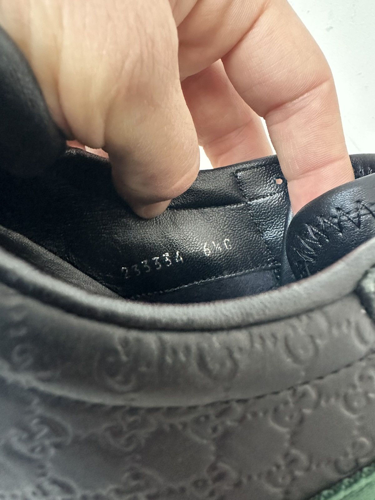 Gucci Gucci micro guccissima SL73 black leather sneakers Size US 7.5 / EU 40-41 - 11 Thumbnail