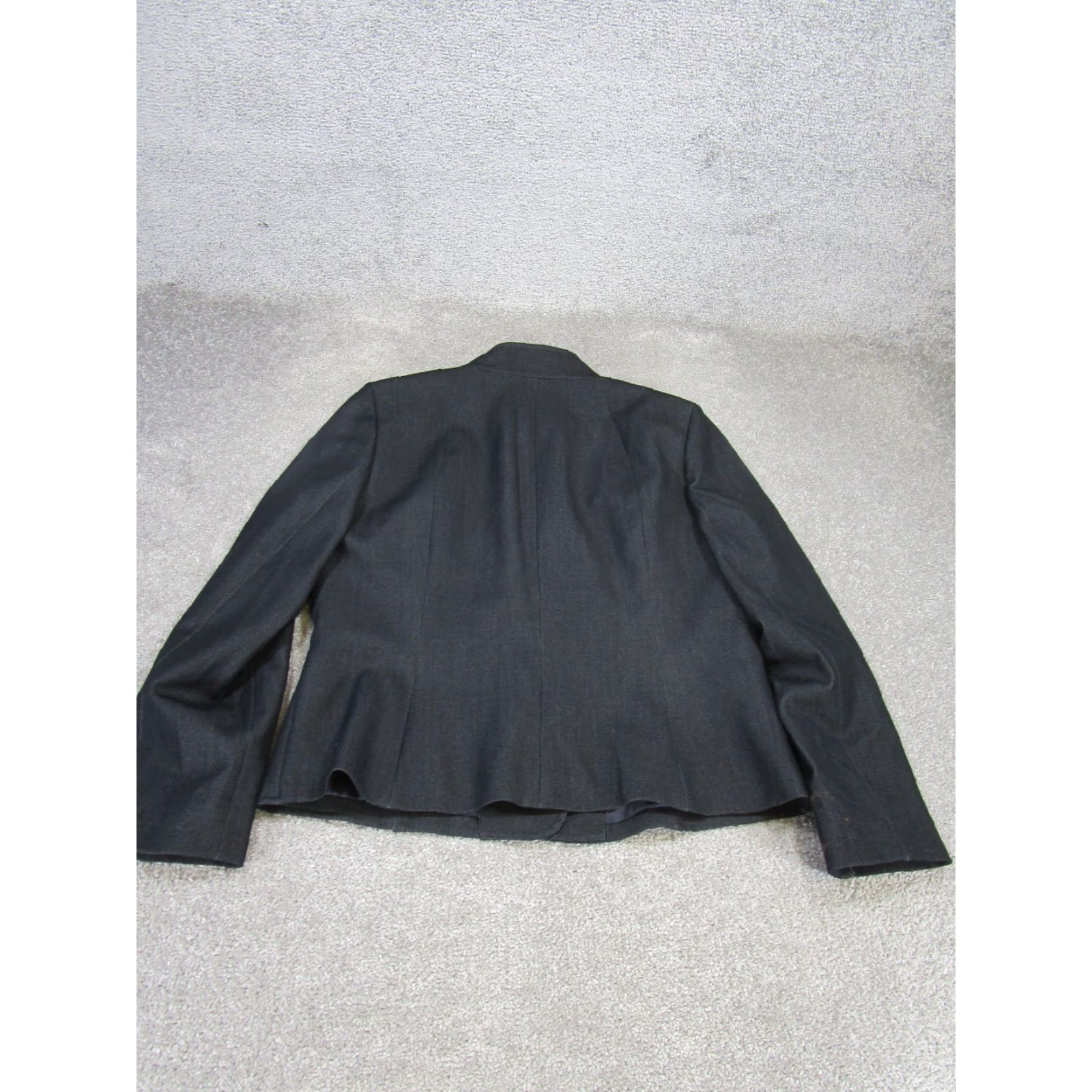 Vintage Tahari Jacket Womens 14 Gray Basic Button Up Size XL / US 12-14 / IT 48-50 - 3 Thumbnail