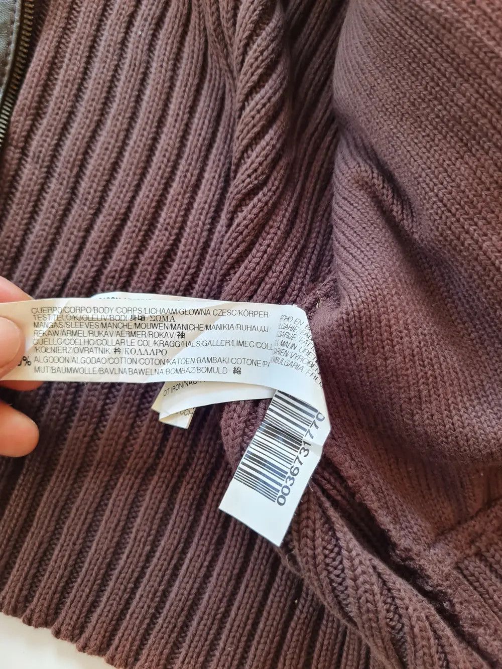Zara Vtg Y2k Zara Man Leather Jacket Sweater Size US M / EU 48-50 / 2 - 9 Thumbnail