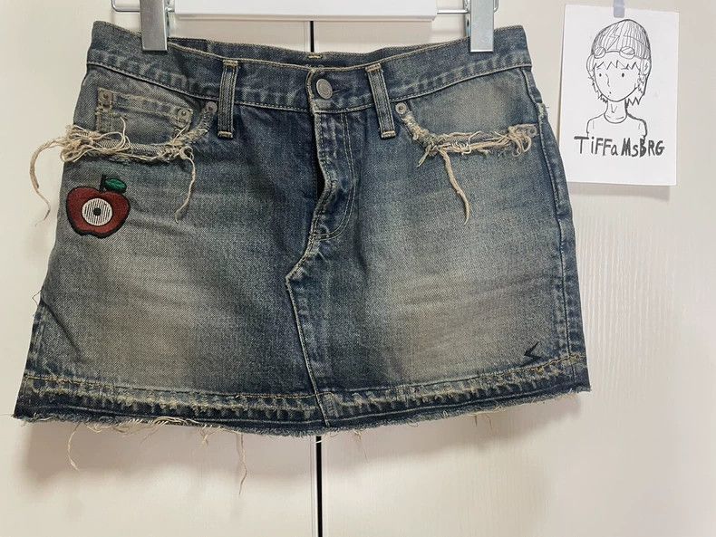 Undercover UNDERCOVERDenim Skirt 2504-Nextarrow Size 25" / US 0 / IT 36 - 1 Thumbnail