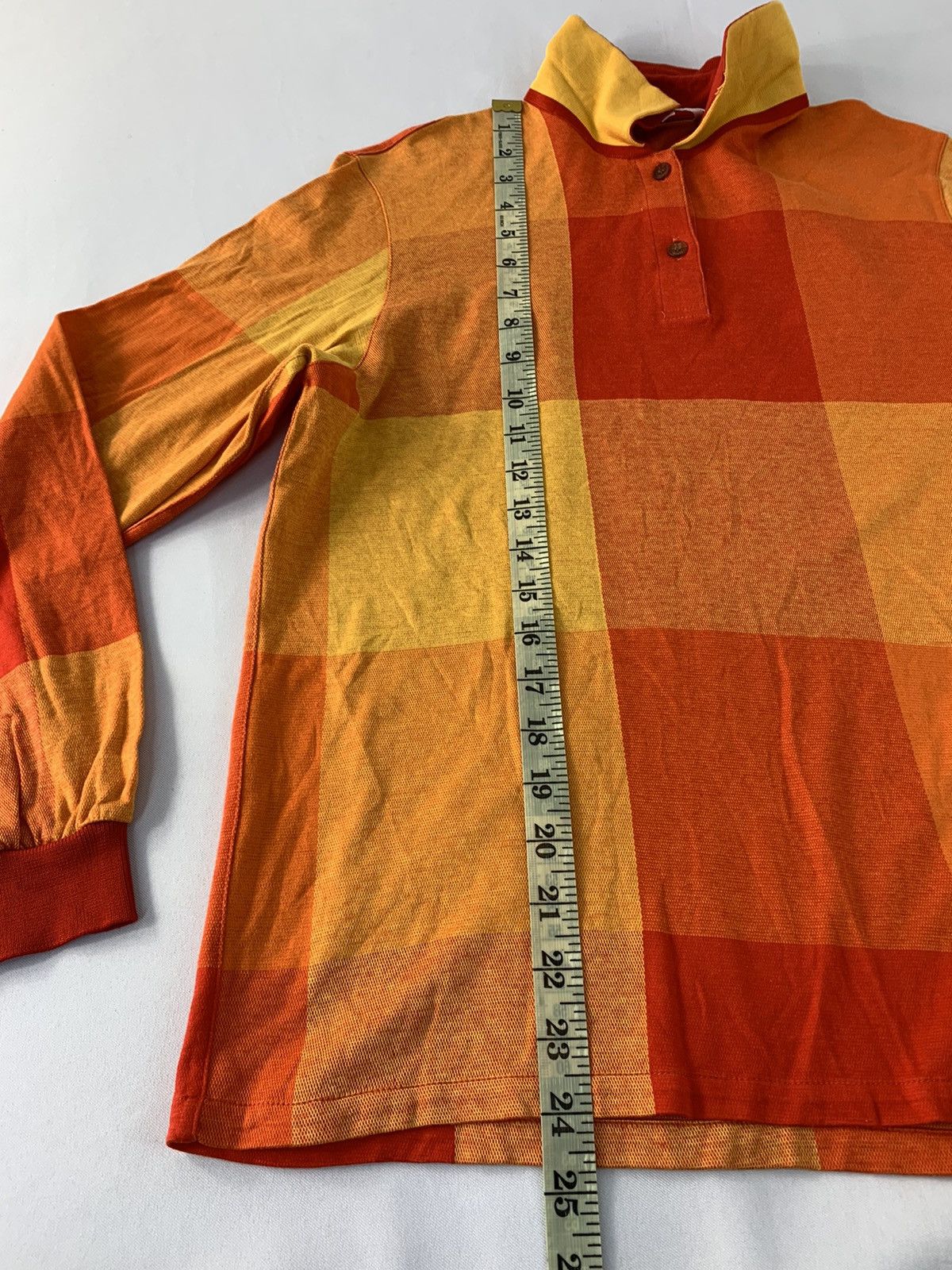 Christian Dior Monsieur × Vintage CD Sports Christian Dior Sport Checked Longsleeve Tee Size M / US 6-8 / IT 42-44 - 10 Thumbnail