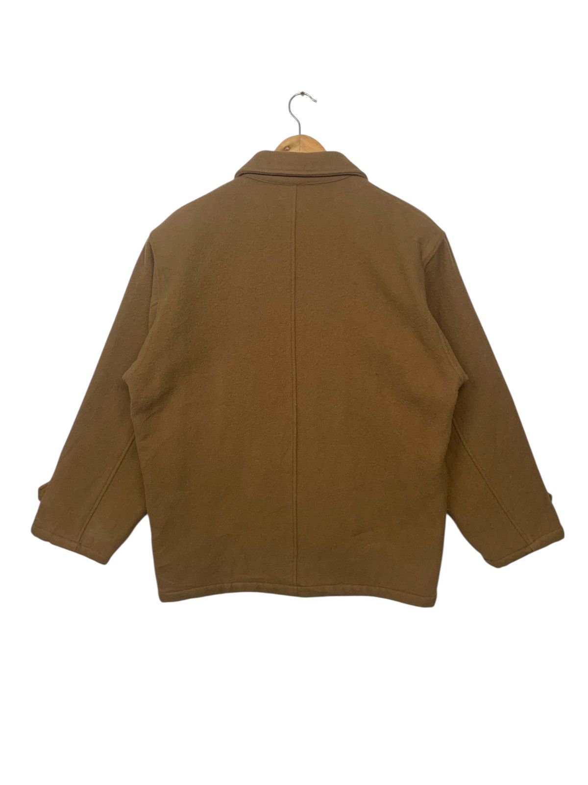 Sergio Tacchini × Vintage Vintage 90's Sergio Tacchini Full Button Down Wool Jacket Size US L / EU 52-54 / 3 - 3 Thumbnail