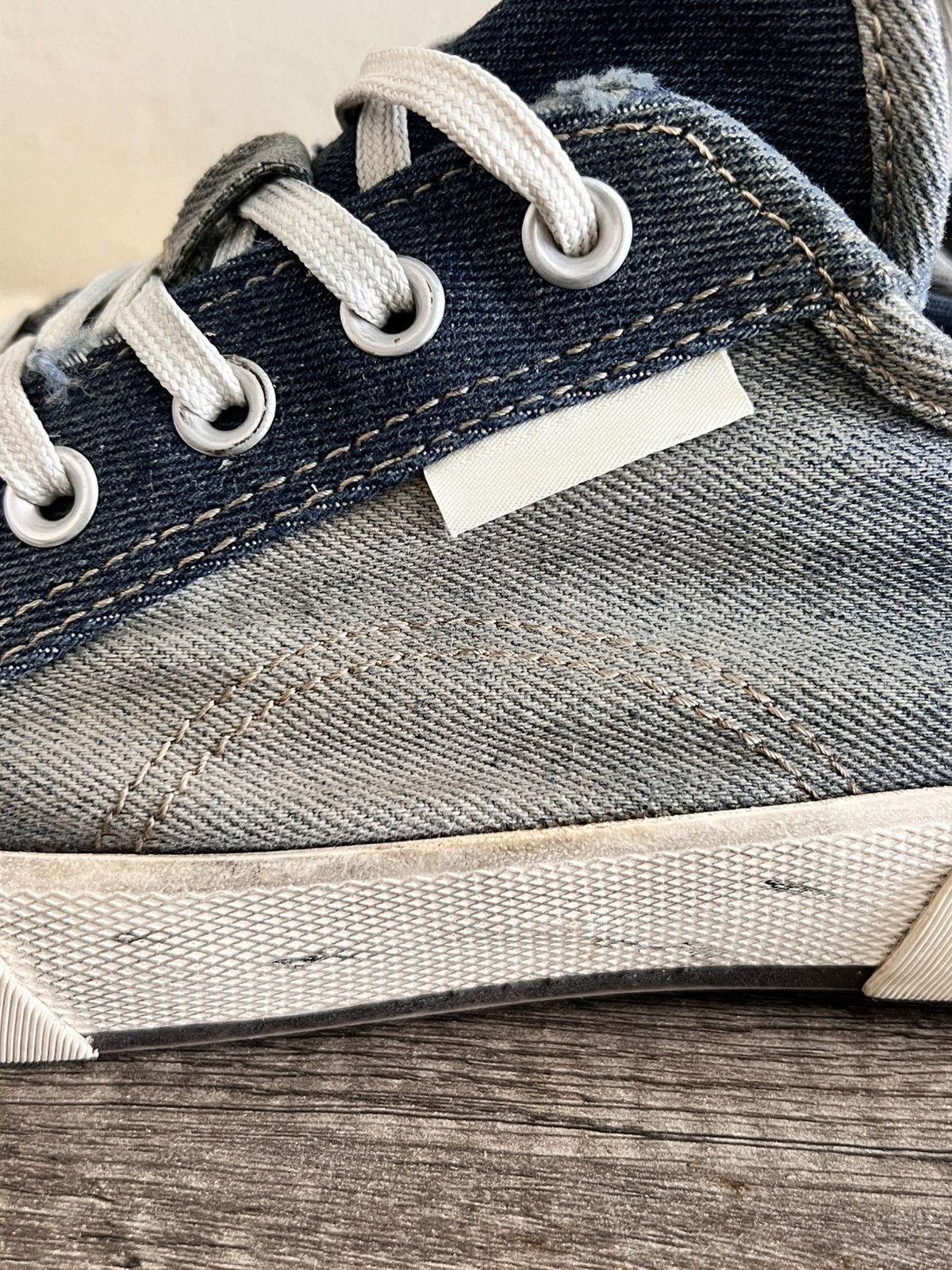 Balenciaga Denim Distressed Sneakers Size US 10 / EU 43 - 20 Thumbnail