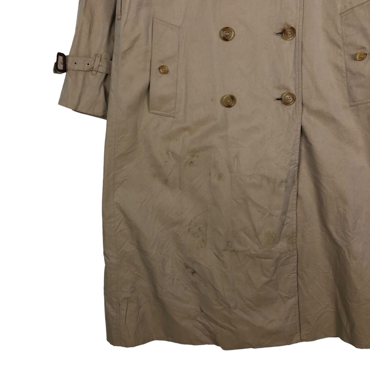 Burberry 🔥VINTAGE BURBERRYS MADE IN ENGLAND LONG JACKET TRENCH Size US S / EU 44-46 / 1 - 6 Thumbnail