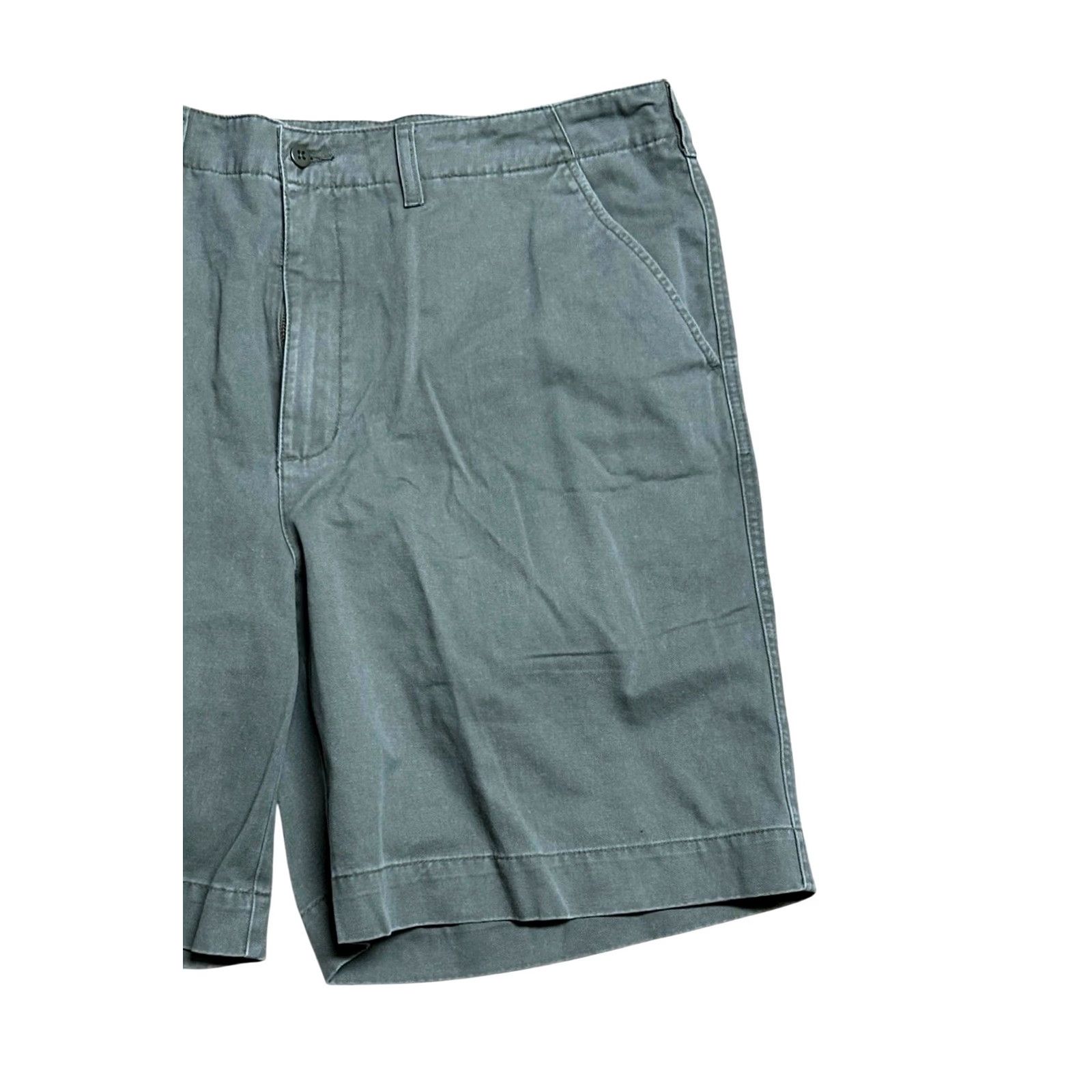 Vintage Cabela's Casual Men's Aged Khakis Shorts Vielli Sz 42x9 Gray New With Tags Cargo Pocket Shirt? Size US 42 / EU 58 - 3 Thumbnail