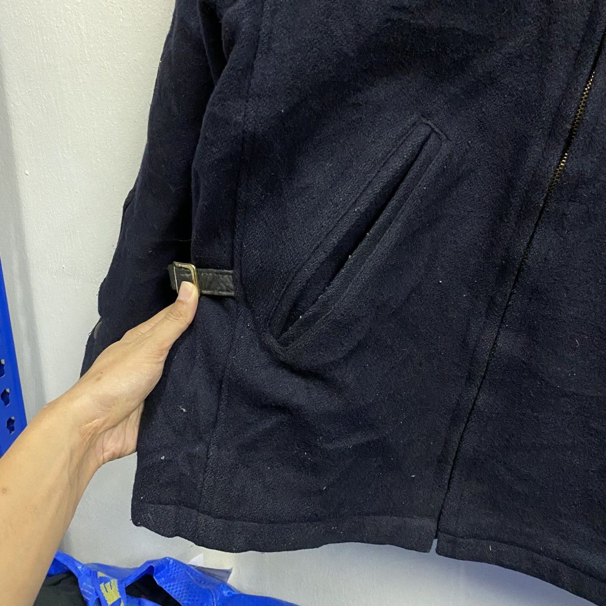 I. Spiewak And Sons Vintage I. Spiewak & Sons Golden Fleece Navy Wool Jacket USA Size US M / EU 48-50 / 2 - 9 Thumbnail