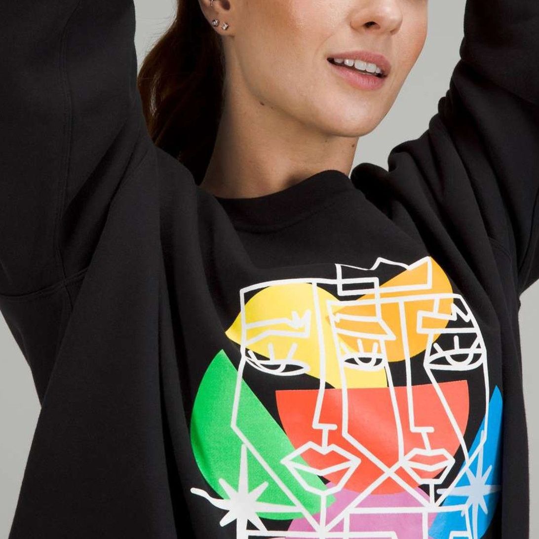 Lululemon Lululemon Perfectly Oversized Crew Neck Sweatshirt 8 Pride Size M / US 6-8 / IT 42-44 - 3 Thumbnail