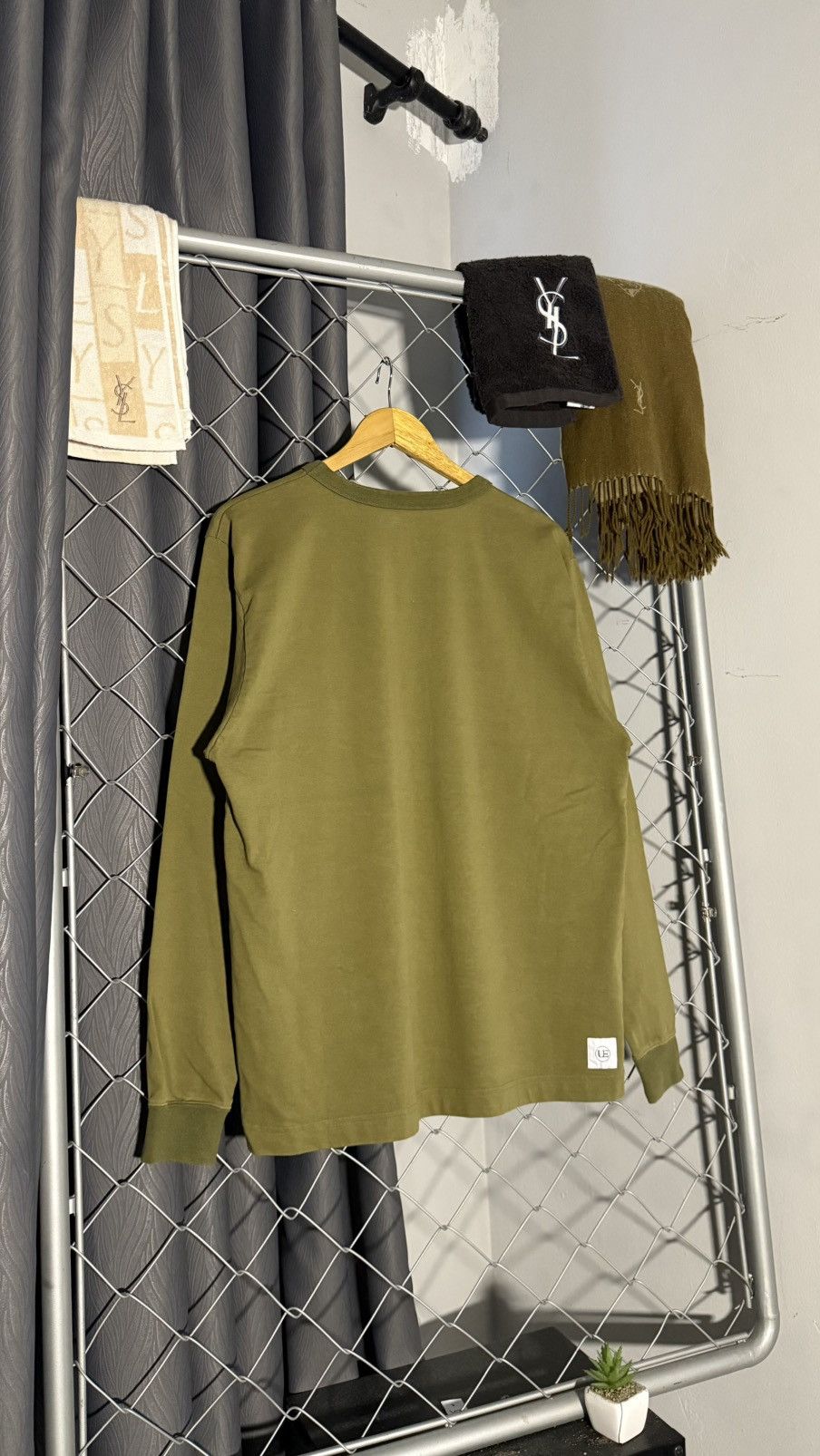 uniform experiment UNIFORM EXPERIMENT LONG SLEEVE TSHIRT GREEN Size US M / EU 48-50 / 2 - 2 Thumbnail