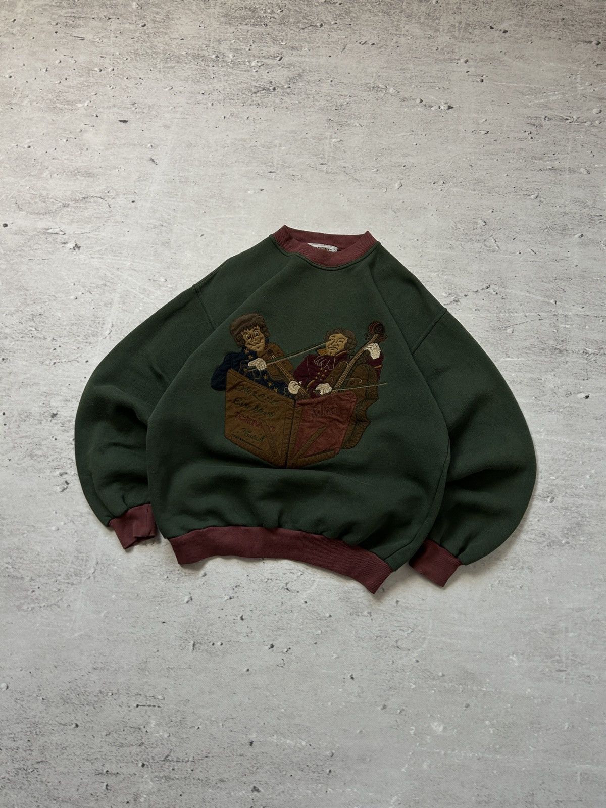 Iceberg 💥Vintage Iceberg Big Logo Sweatshirt 90s Archive Old Money💥 Size US M / EU 48-50 / 2 - 2 Thumbnail