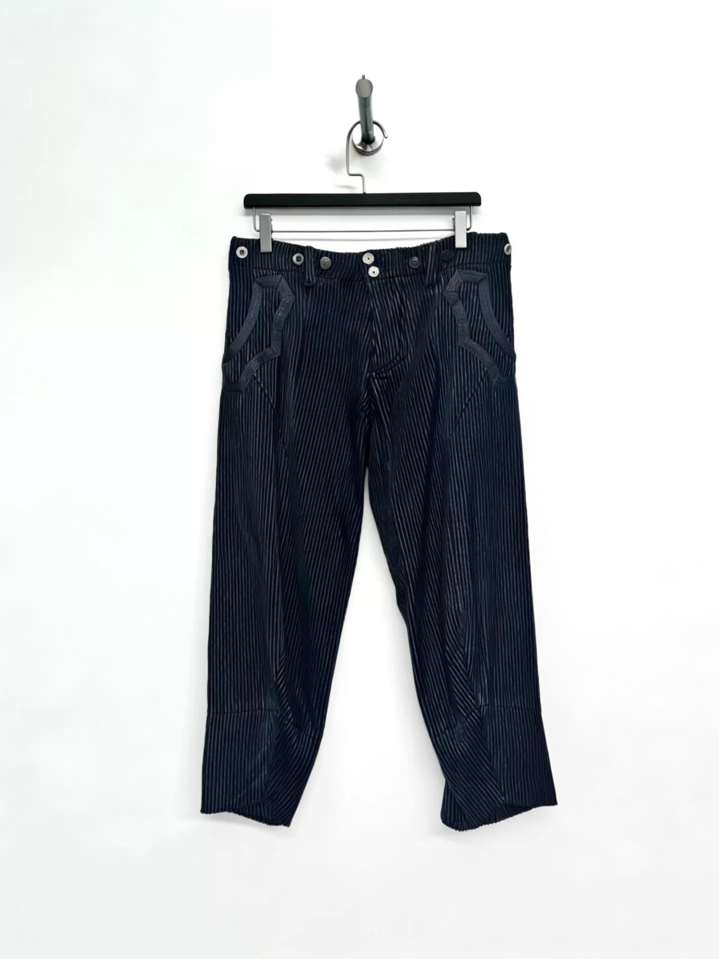 Number (N)ine Number (N)ine 2009SS Brian Jones Tapered Trousers Size 2 Size US 32 / EU 48 - 1 Thumbnail