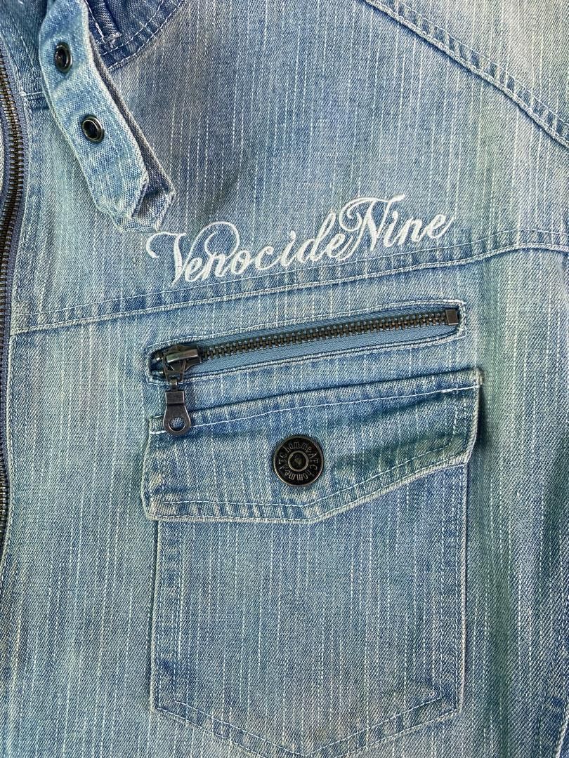 In The Attic × Japanese Brand Rare In The Attic hickory stripe blue denim workwear jacket Size US XXL / EU 58 / 5 - 4 Thumbnail