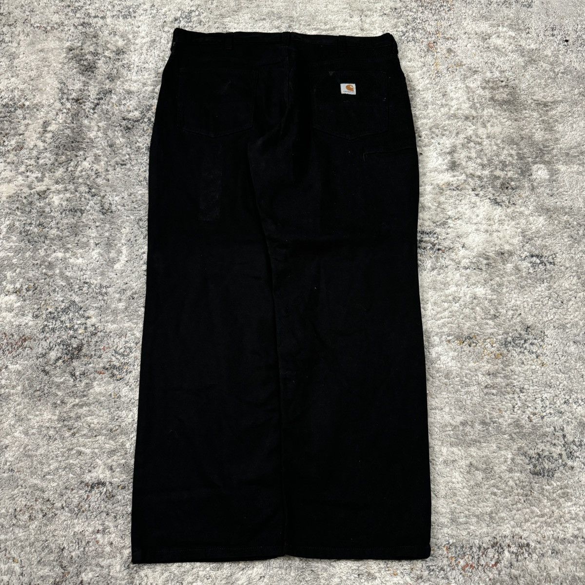 Carhartt × Vintage Essential Vintage y2k Carhartt black carpenter wide leg pan Size US 38 / EU 54 - 1 Thumbnail