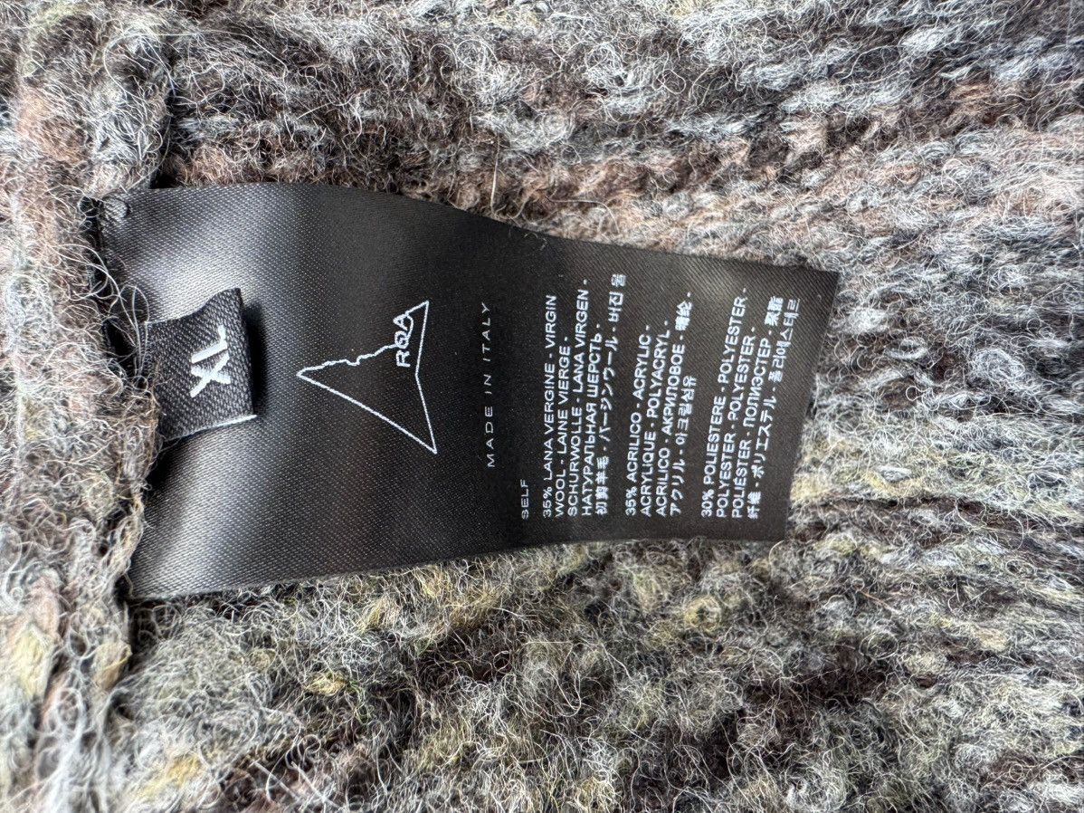 ROA ROA Fair Isle Felted Knit Zip Up Hoodie Size US L / EU 52-54 / 3 - 8 Thumbnail