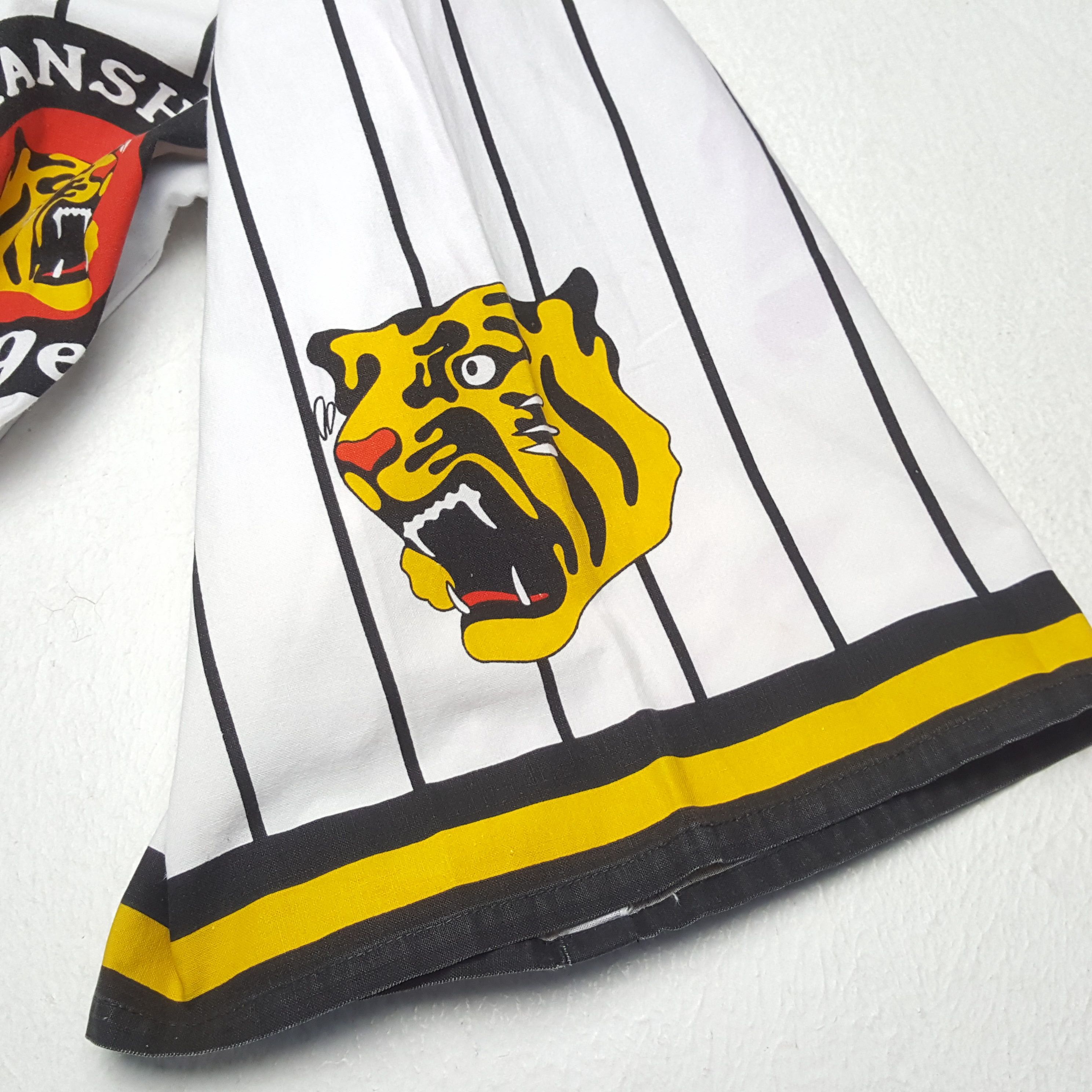 MLB × Vintage Vintage HANSHIN TIGERS Japanese Baseball Kimono Jacket Size US L / EU 52-54 / 3 - 6 Thumbnail