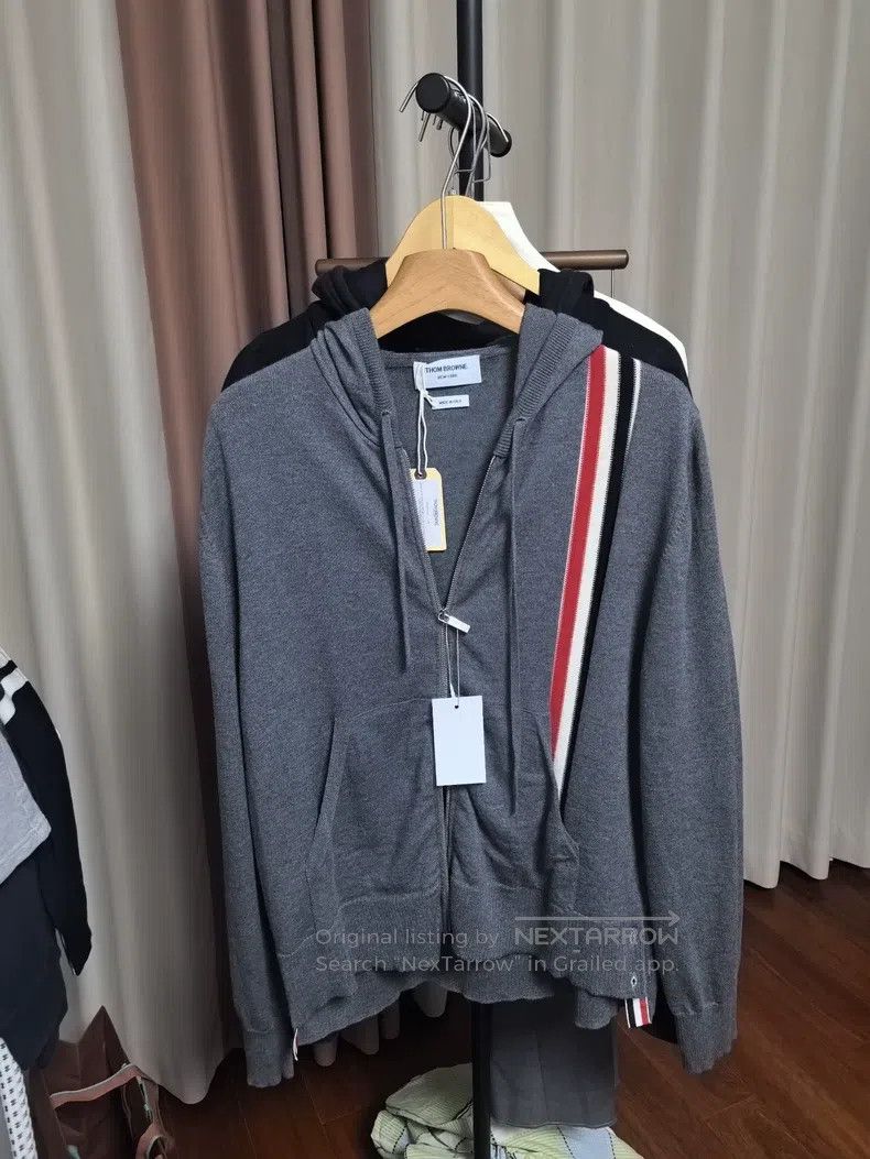 Thom Browne Thom Browne Wool zippered cap Size US XL / EU 56 / 4 - 1 Thumbnail