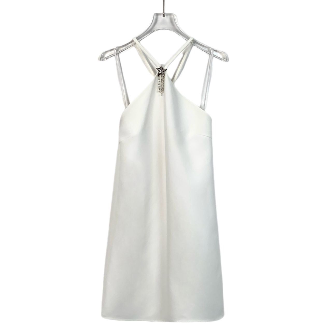knee length dresses for ladies Miu Miu White Mini Dress main image 1
