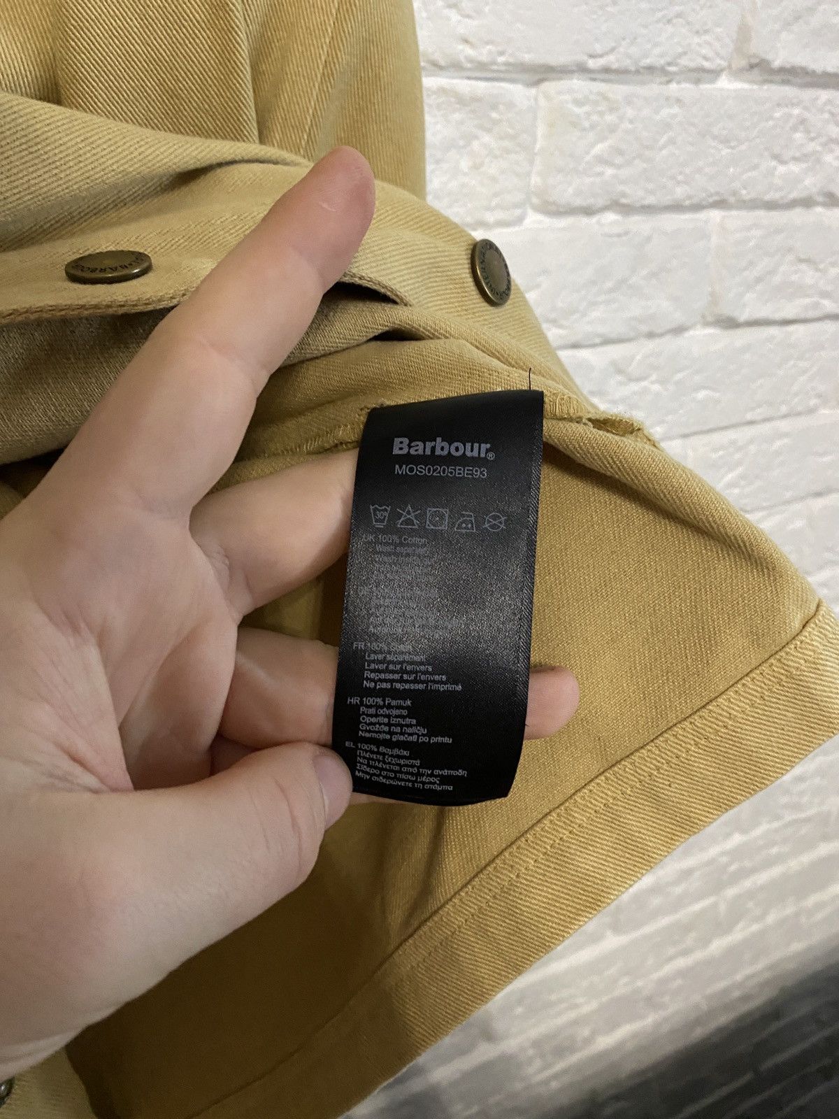 Alexander McQueen × Barbour Overshirt Barbour x Steve McQueen New Size US L / EU 52-54 / 3 - 7 Thumbnail