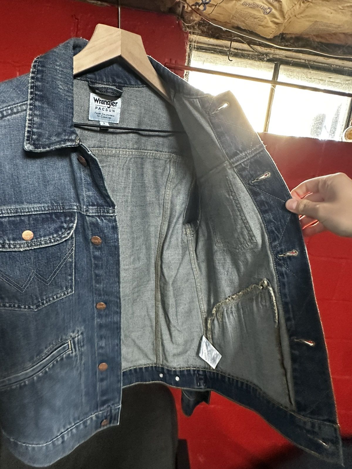 Wrangler Wrangler X Pacsun denim trucker jacket Size US S / EU 44-46 / 1 - 6 Thumbnail