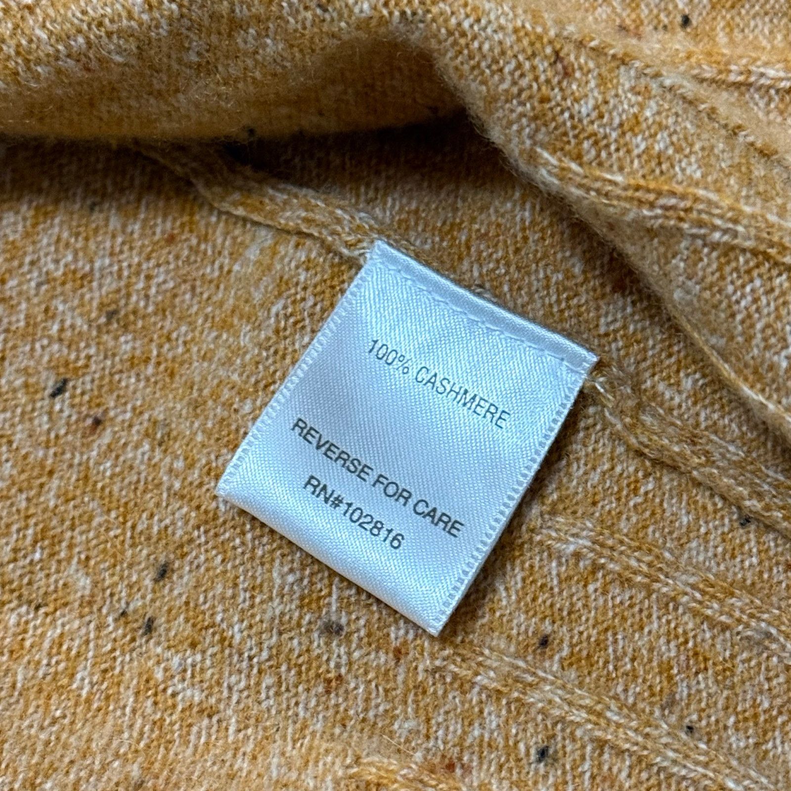 Garnet Hill Enid Patch Pocket Cashmere Cardigan Sweater XS