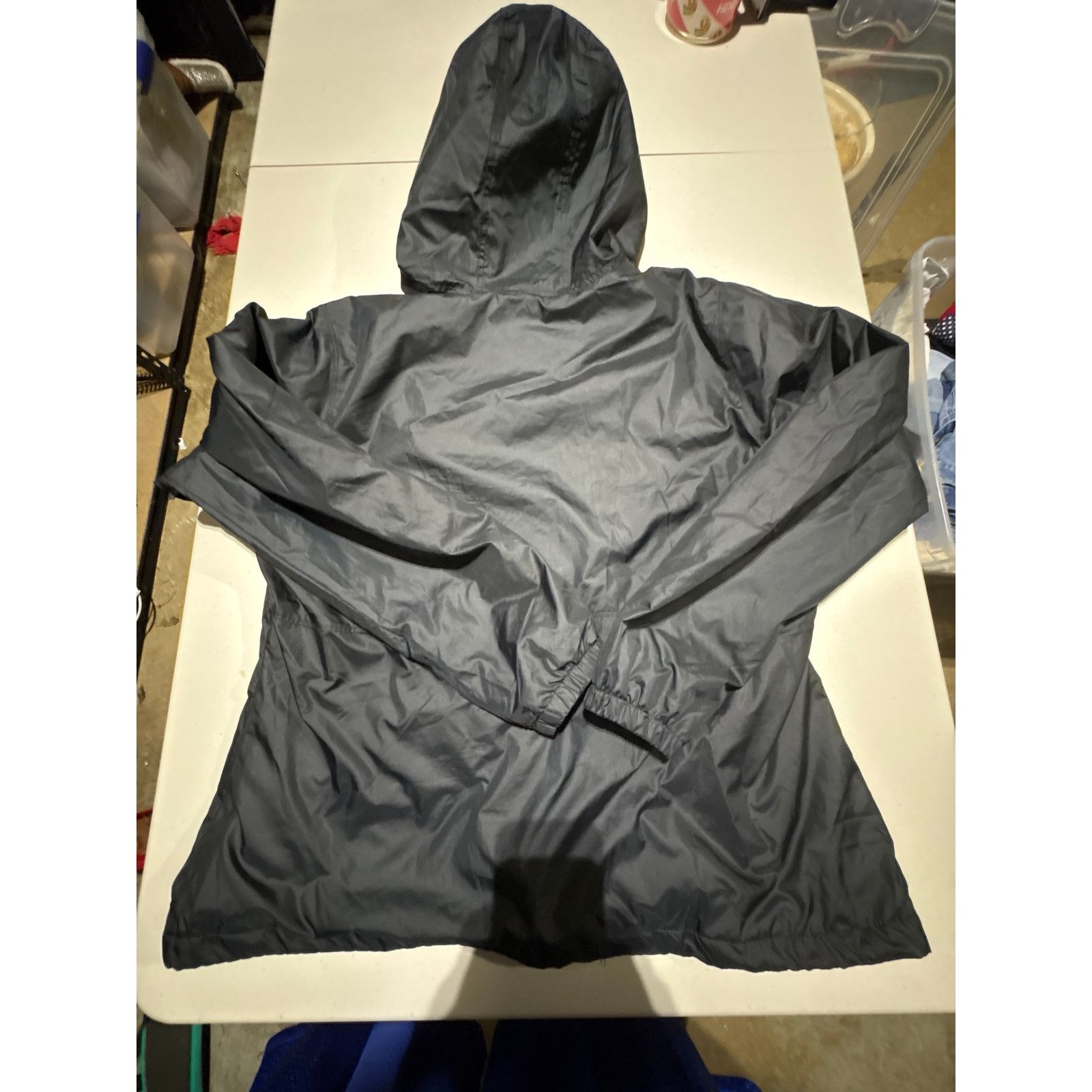 Columbia Columbia Gray Hooded Windbreaker Jacket Men’s XL Coat Size US XL / EU 56 / 4 - 5 Thumbnail