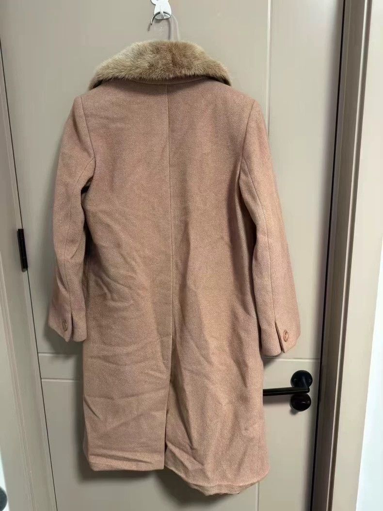 Max Mara Max Mara Wool coat with fur collar Size M / US 6-8 / IT 42-44 - 2 Thumbnail