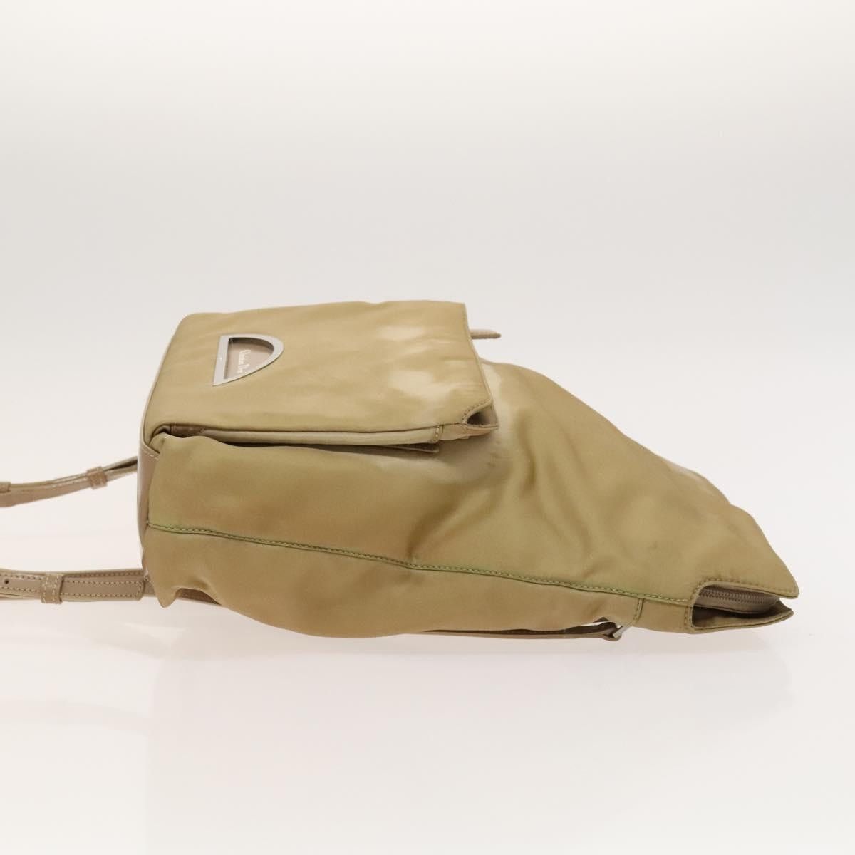 Dior DIOR Backpack Nylon Beige Silver Size ONE SIZE - 4 Thumbnail