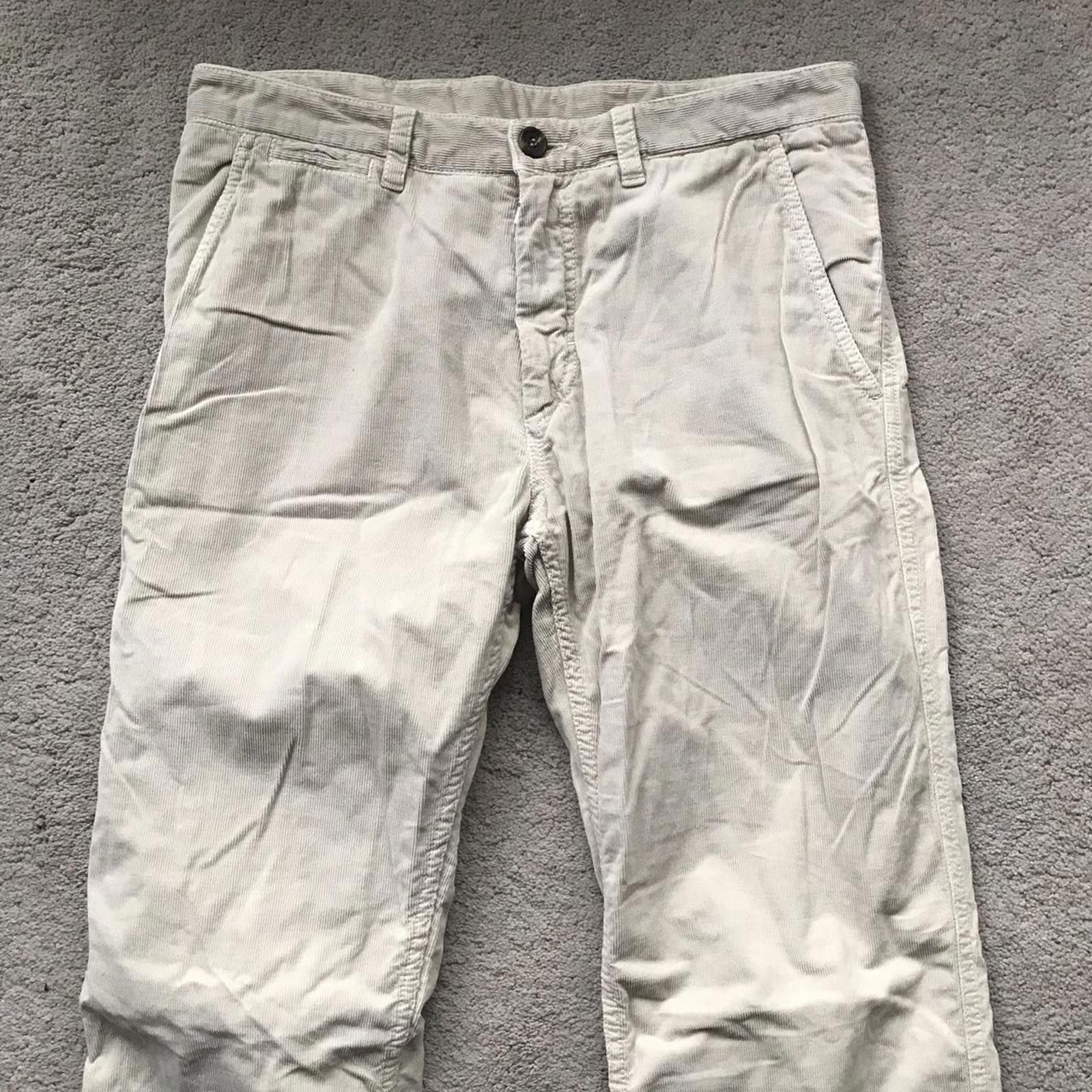 Prada Vintage Prada Corduroy Trousers Size US 30 / EU 46 - 2 Thumbnail