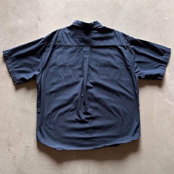Carhartt carhartt navy boxy button-up shirt Size US XXL / EU 58 / 5 - 3 Thumbnail
