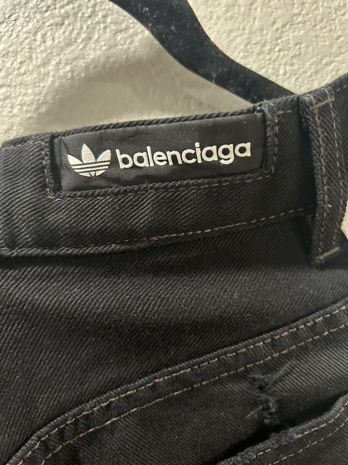 Balenciaga adidas x balenciaga jean shorts Size US 30 / EU 46 - 3 Thumbnail