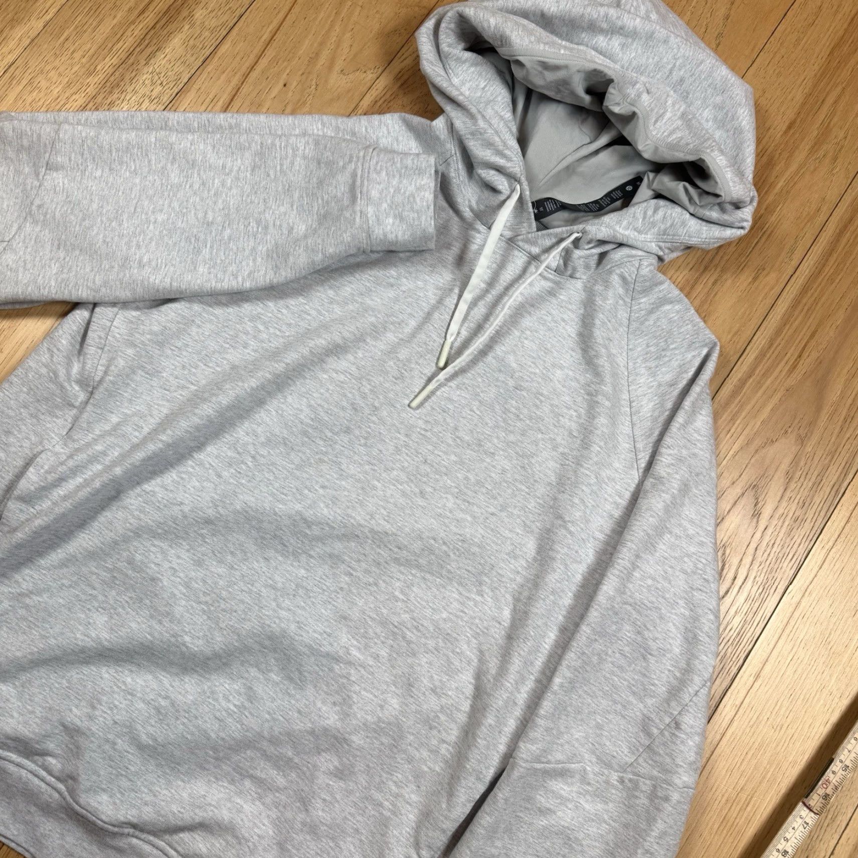 Lululemon Lululemon City Sweat Pullover Hoody Mens Medium Gray Athletic Stretch Hoodie Size US M / EU 48-50 / 2 - 3 Thumbnail