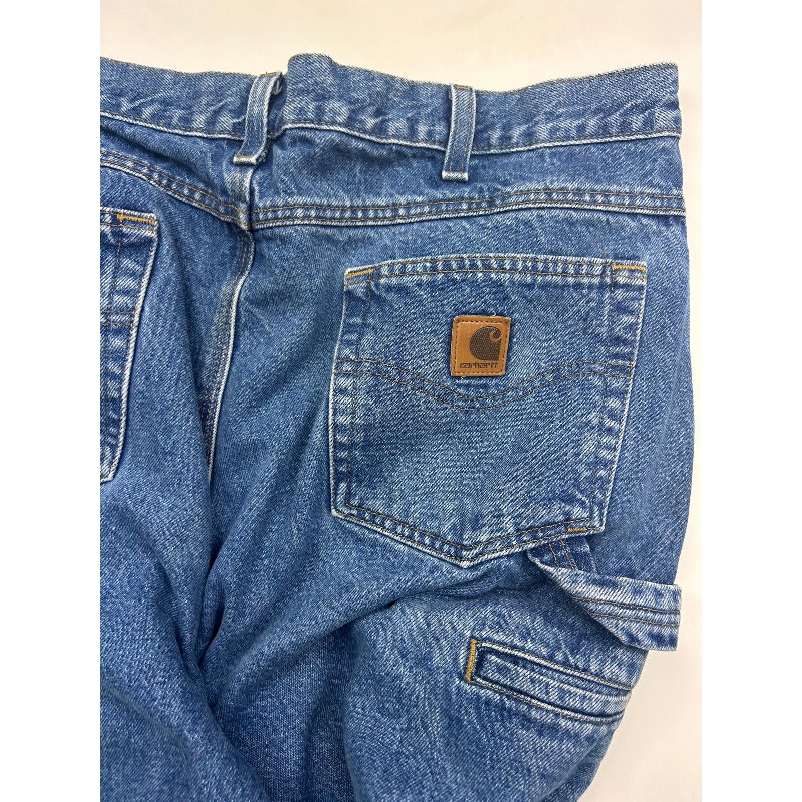 Carhartt Vintage Carhartt Denim Carpenter Dark Jeans Pants 36W Size US 36 / EU 52 - 6 Thumbnail