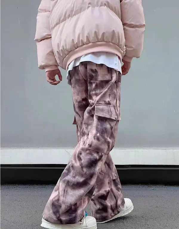 VIBE Pink High Street Vintage Casual Denim Casual Pants Size US 30 / EU 46 - 2 Thumbnail