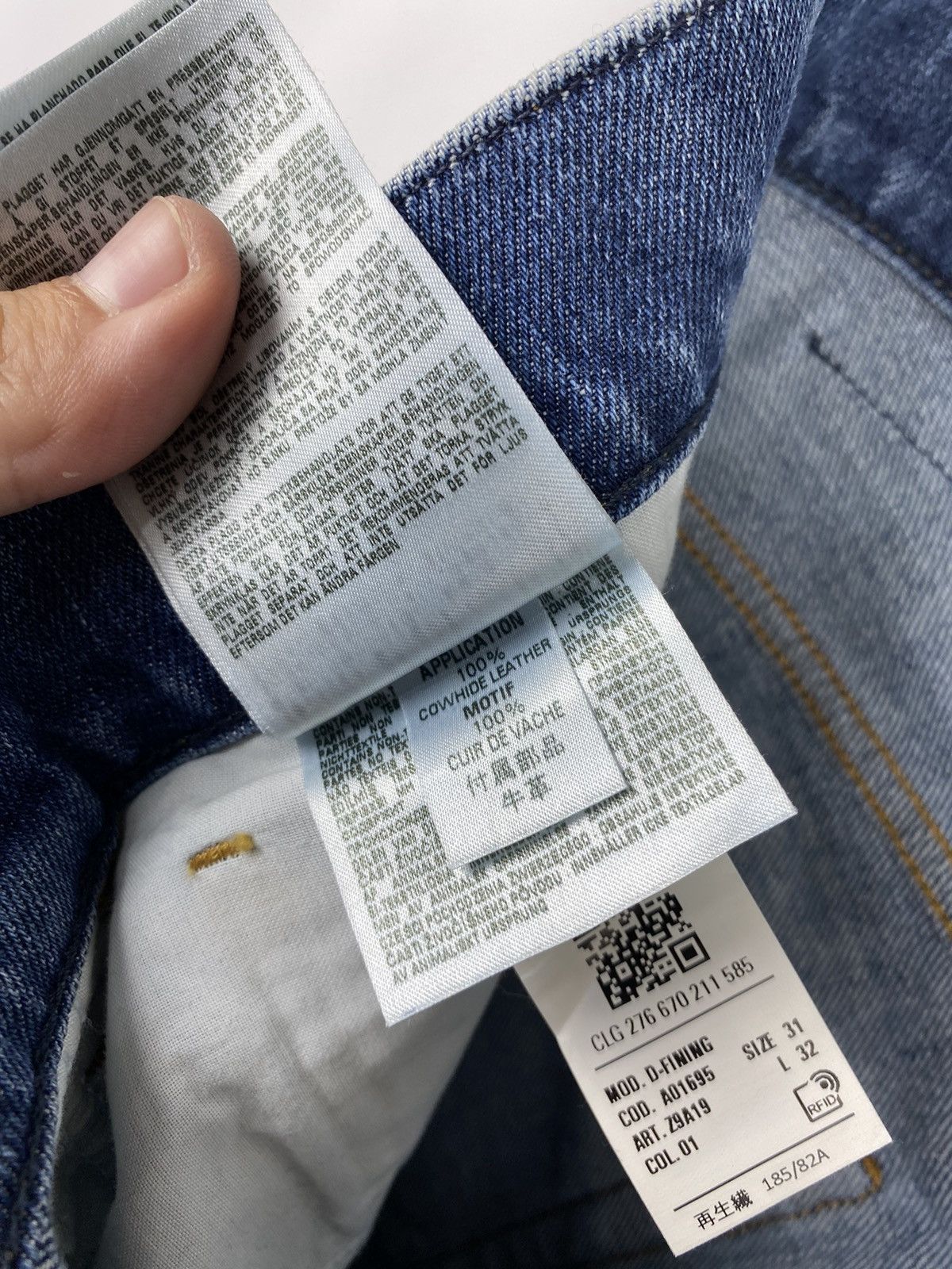 Diesel Diesel Di-Fining Tapered Stretch Jeans size W31 L32 Size US 31 - 15 Thumbnail