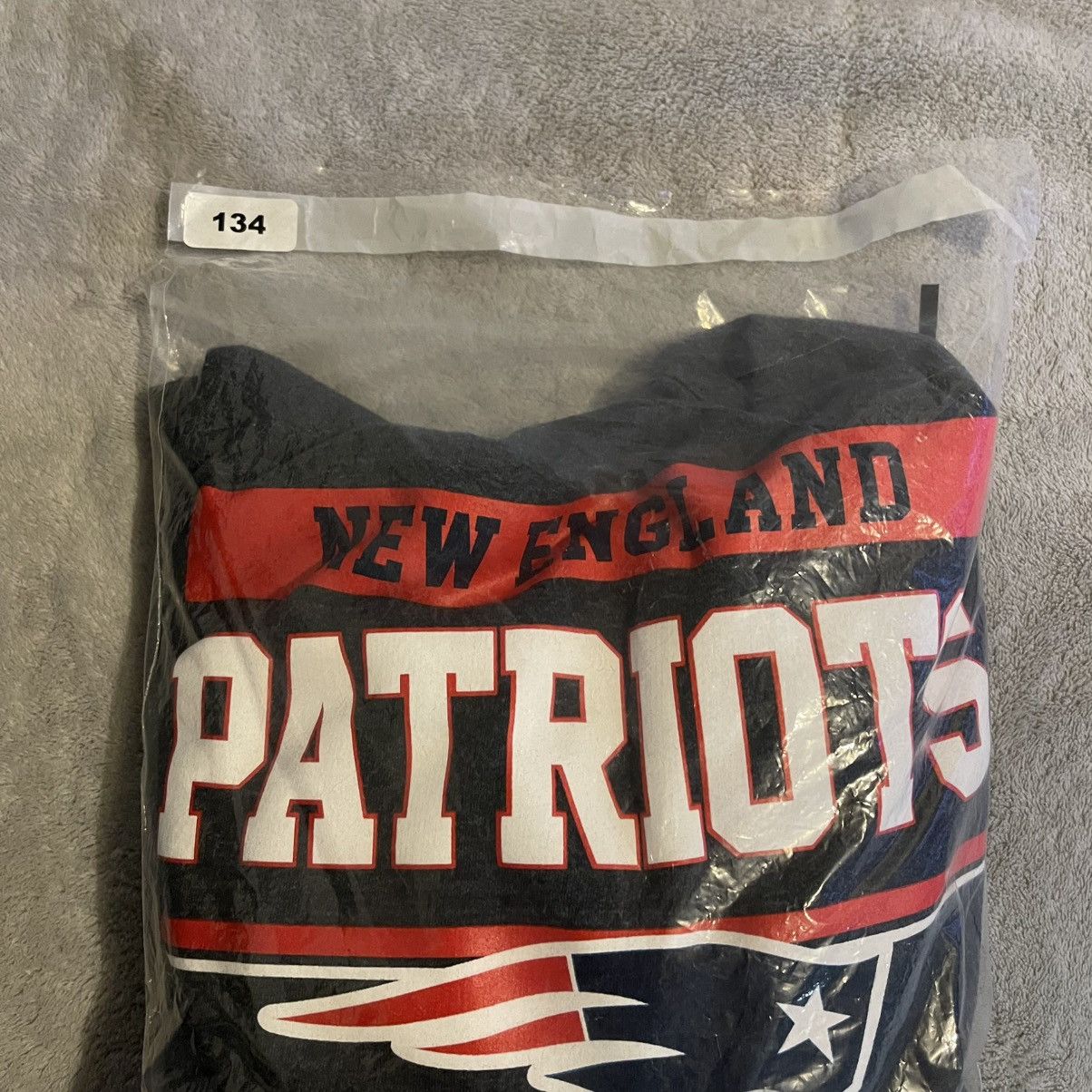 NFL New England Patriots NFL Team Apparel Hoodie Mens Large Gray Size US L / EU 52-54 / 3 - 8 Thumbnail