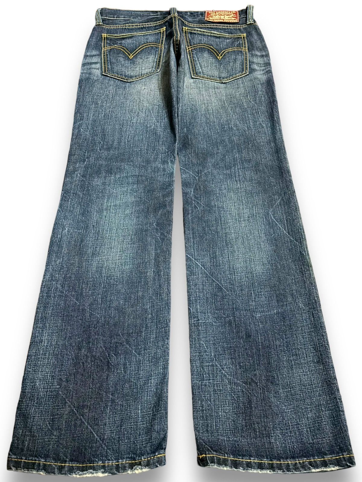Levi's Vintage 90s Levis American Classic Blue Wash Ripped Jeans Size US 30 / EU 46 - 2 Thumbnail